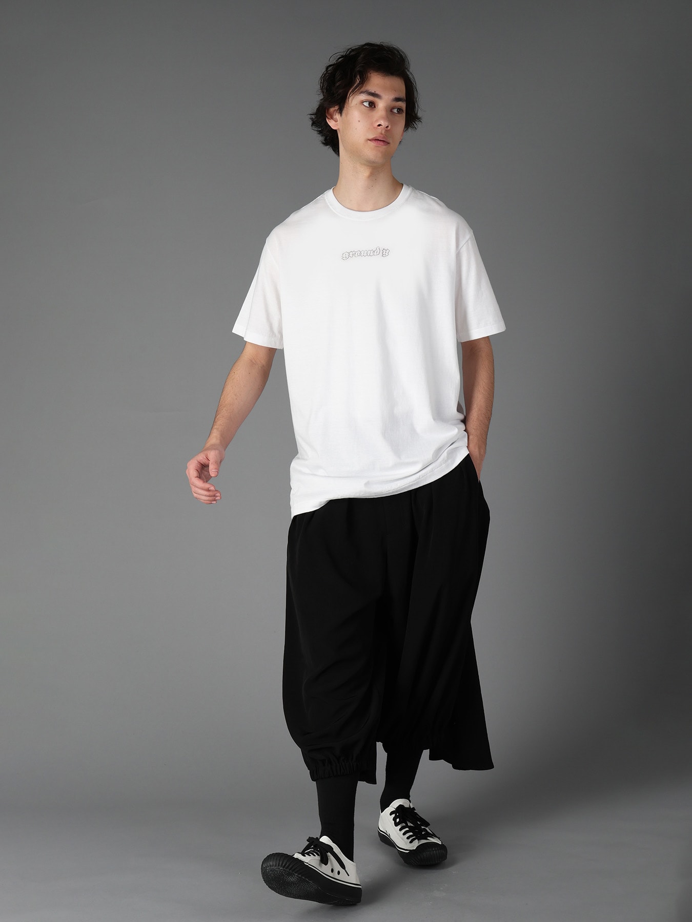 CREPE de CHINE BALLOON CROW PANTS