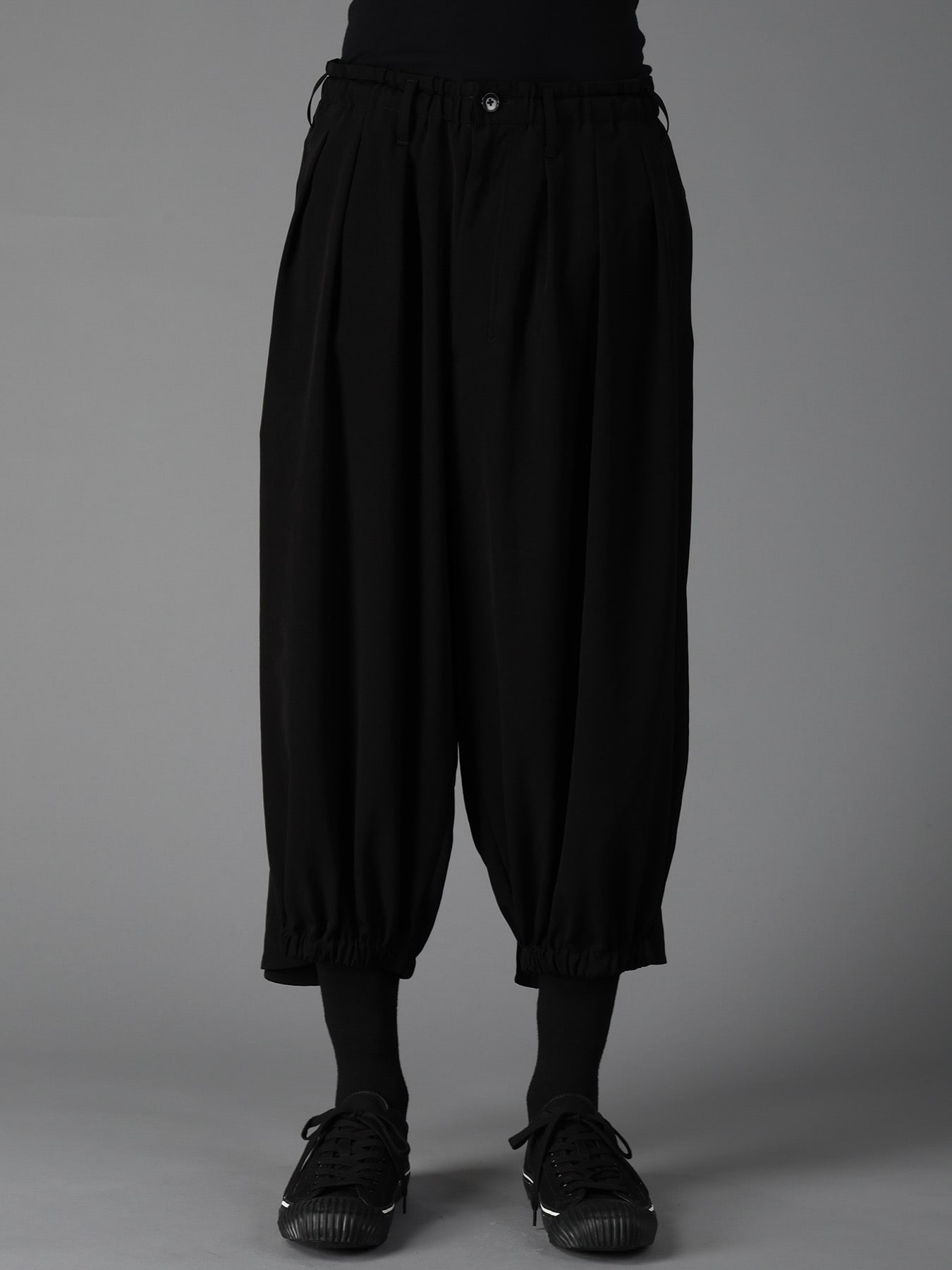 CREPE de CHINE BALLOON CROW PANTS