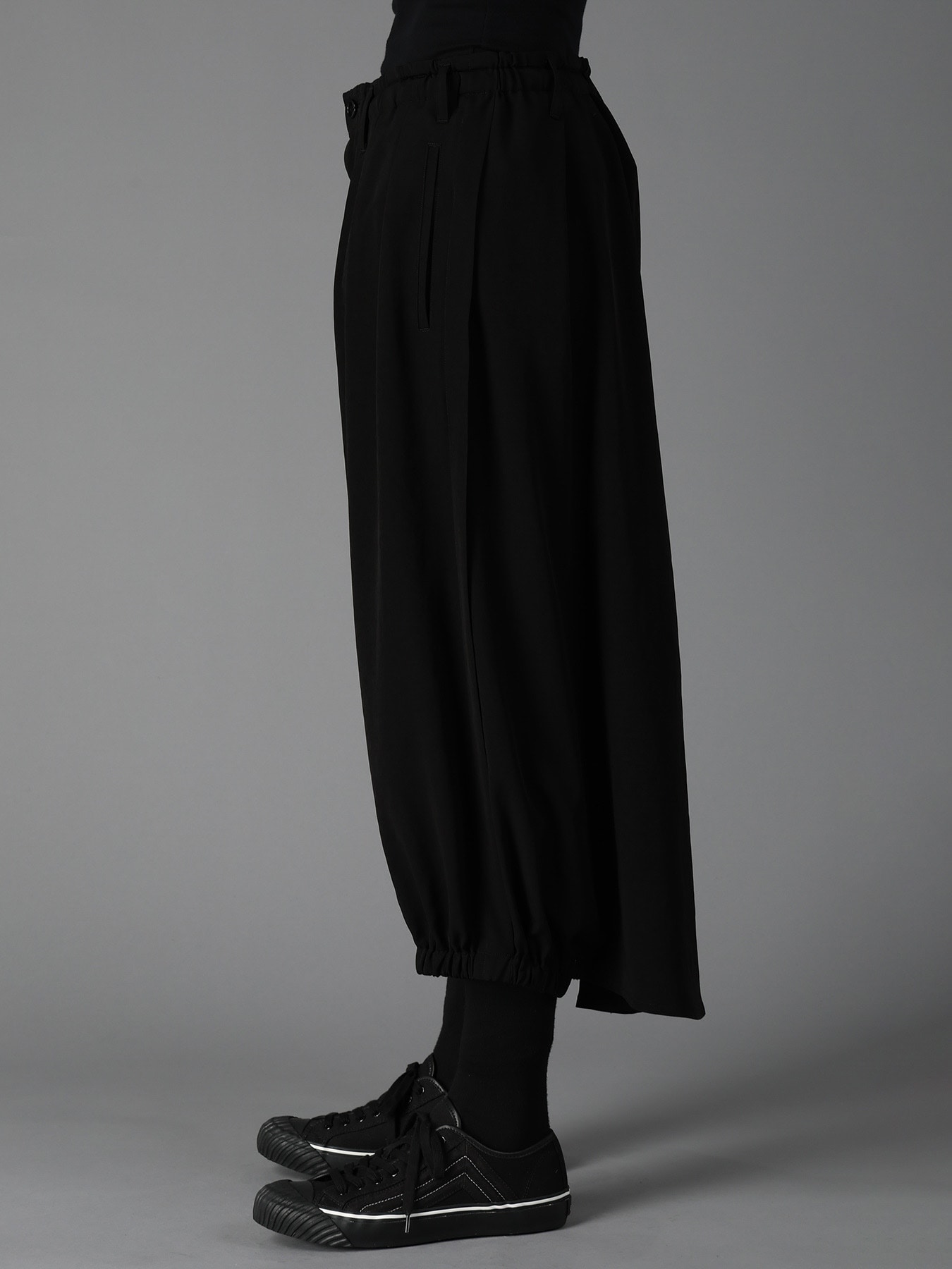 CREPE de CHINE BALLOON CROW PANTS