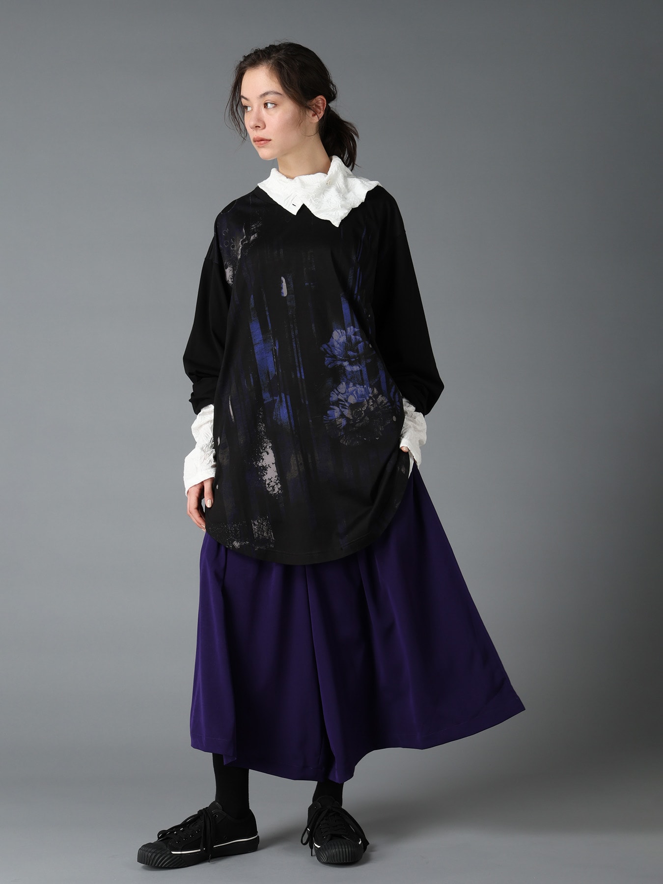 CREPE de CHINE CULOTTE PANTS