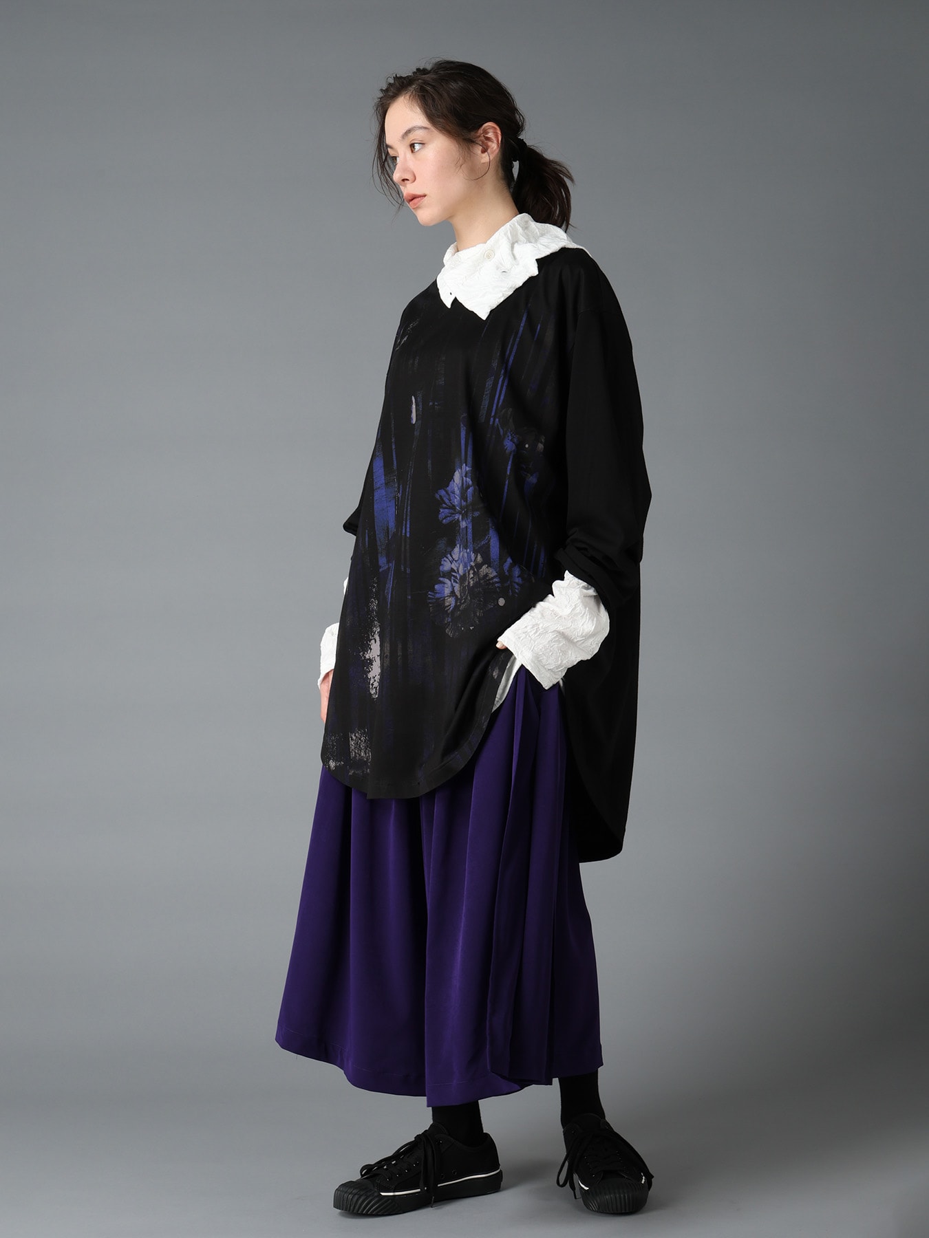 CREPE de CHINE CULOTTE PANTS