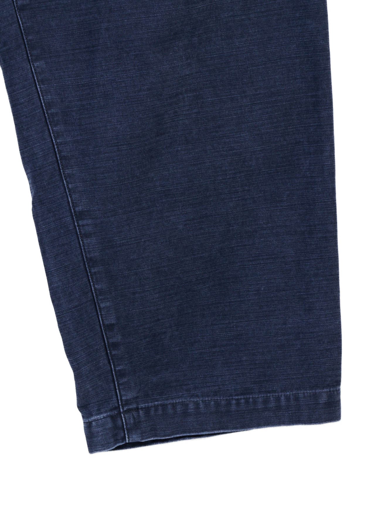 SULFUR DYED BACK SATIN POCKET SLIM PANTS