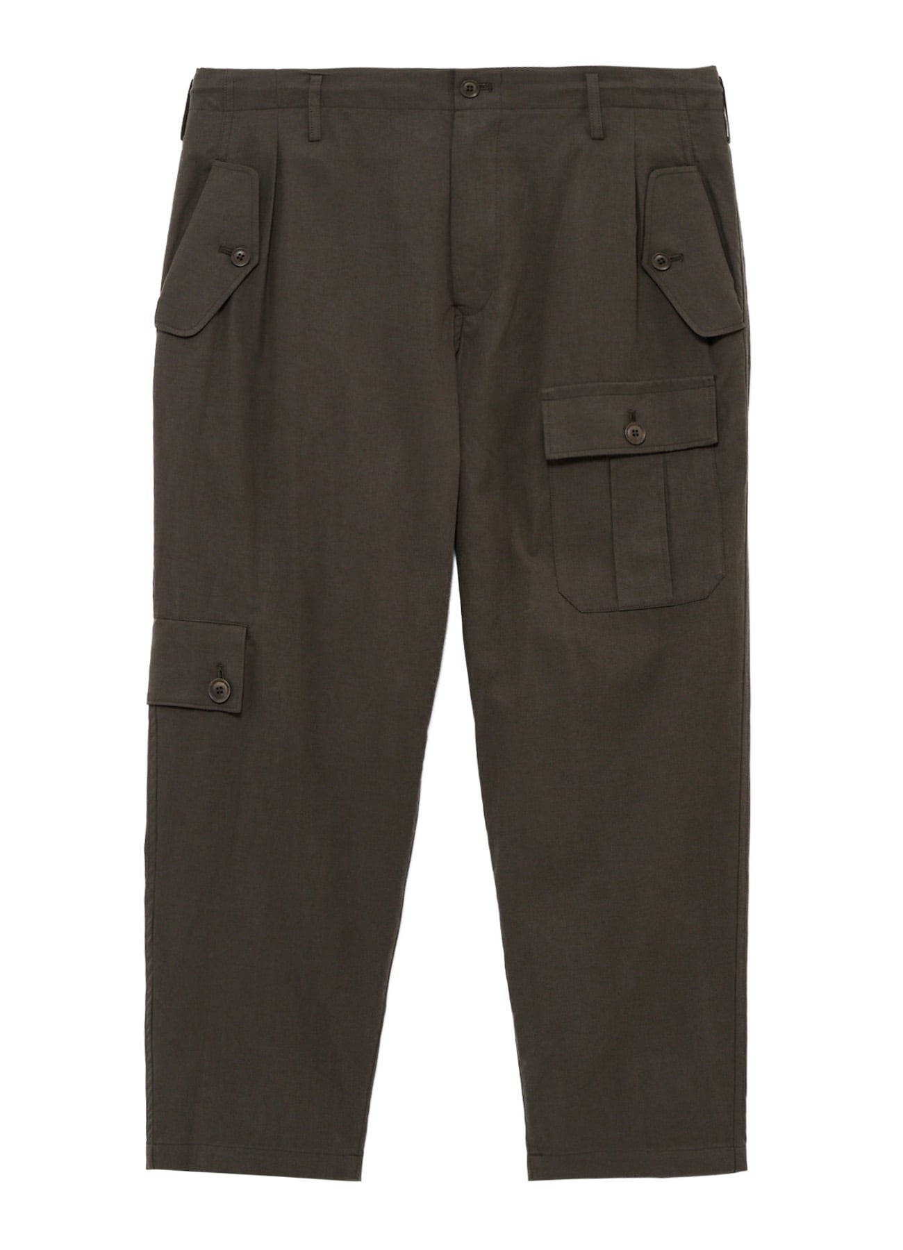 CELLULOSE COTTON BIO TWILL POCKET SLIM PANTS