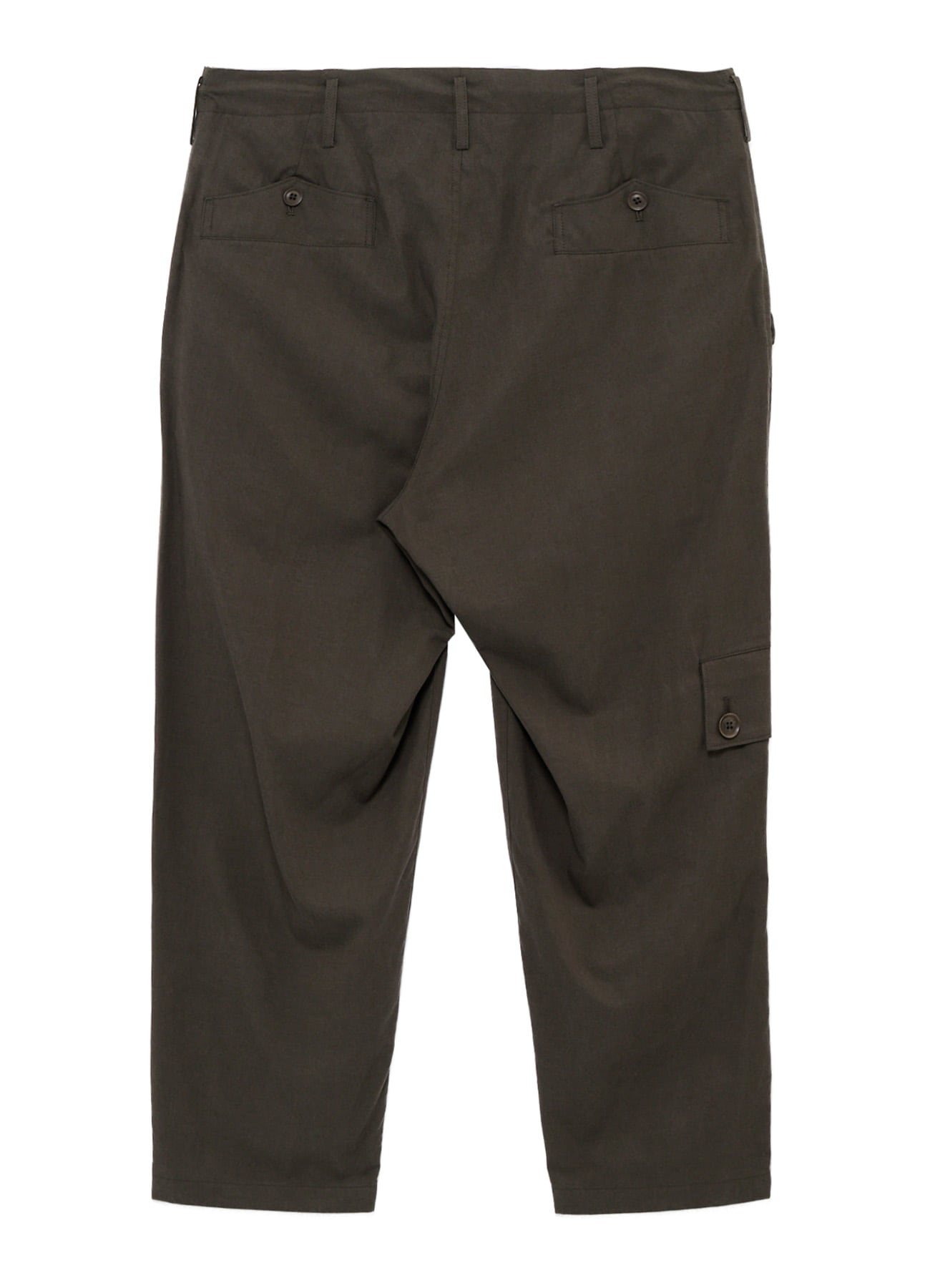 CELLULOSE COTTON BIO TWILL POCKET SLIM PANTS
