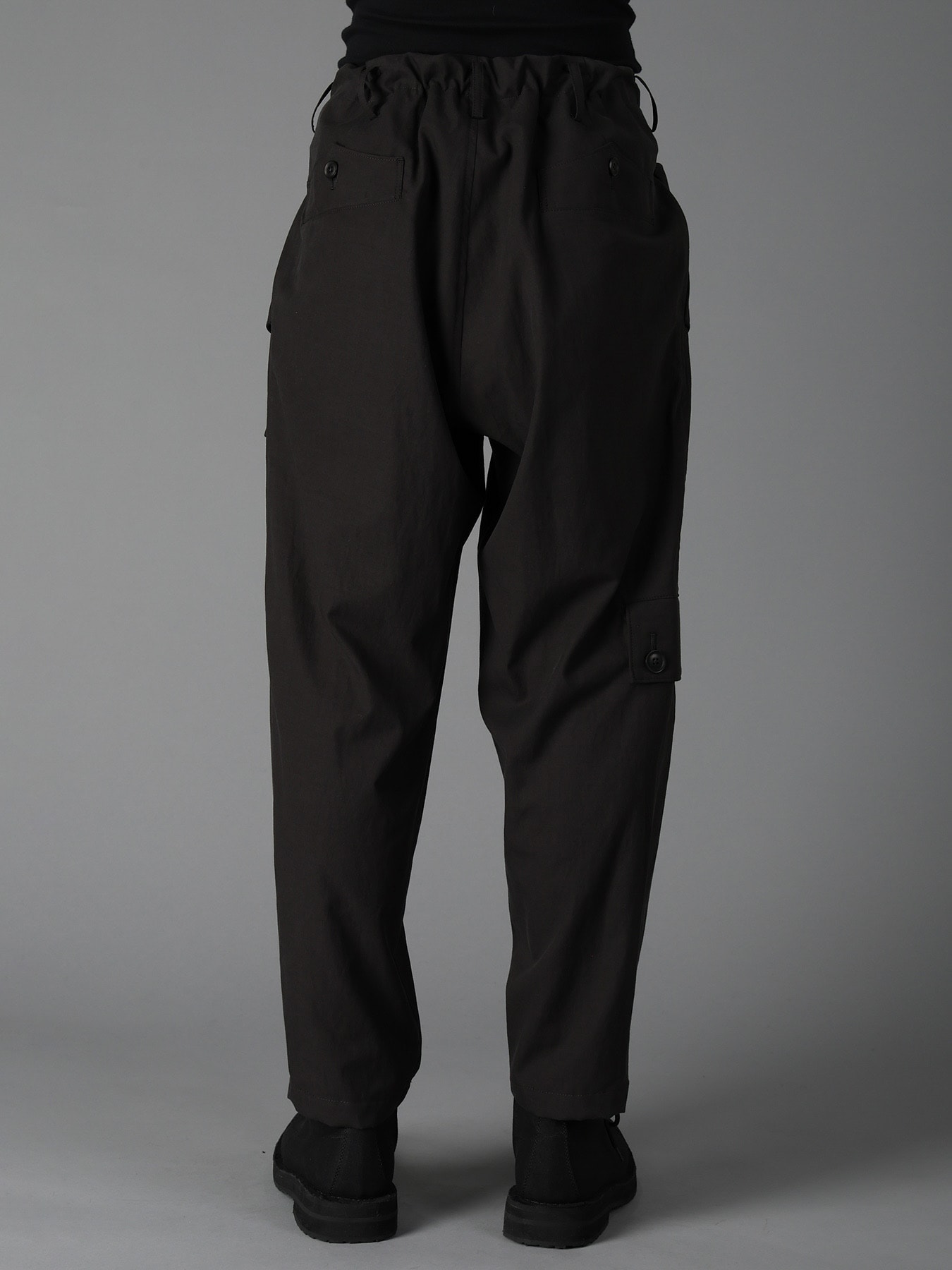 CELLULOSE COTTON BIO TWILL POCKET SLIM PANTS