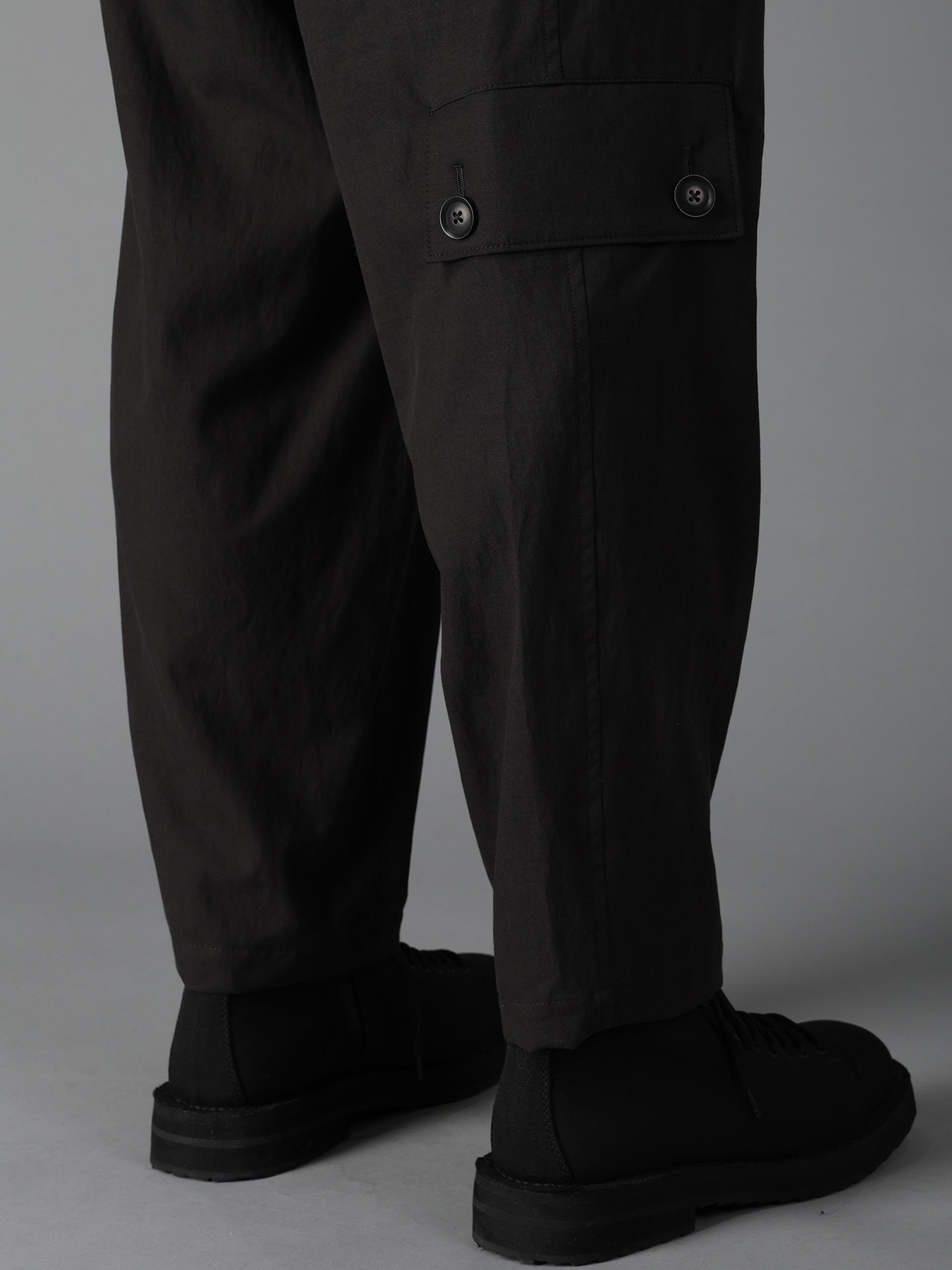 CELLULOSE COTTON BIO TWILL POCKET SLIM PANTS