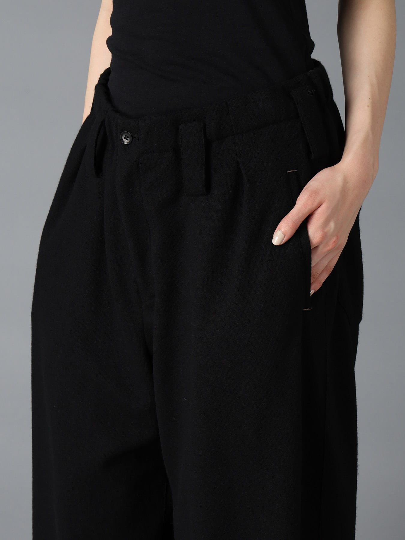 SOFT SPUN 1/14 JERSEY WIDE PANTS