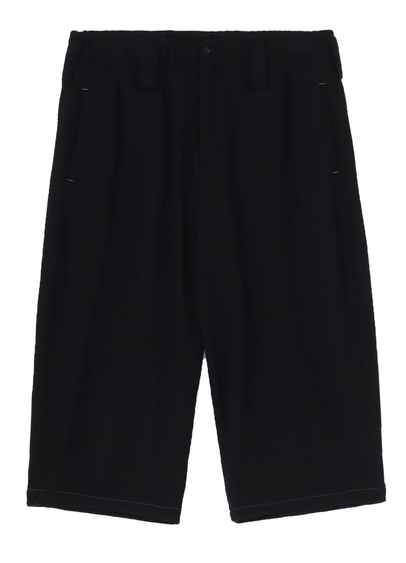 SOFT SPUN 1/14 JERSEY WIDE PANTS(FREE SIZE Black): Ground Y｜THE