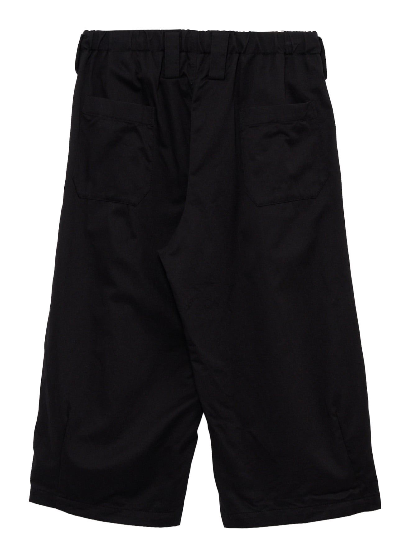 COTTON TWILL WIDE PANTS
