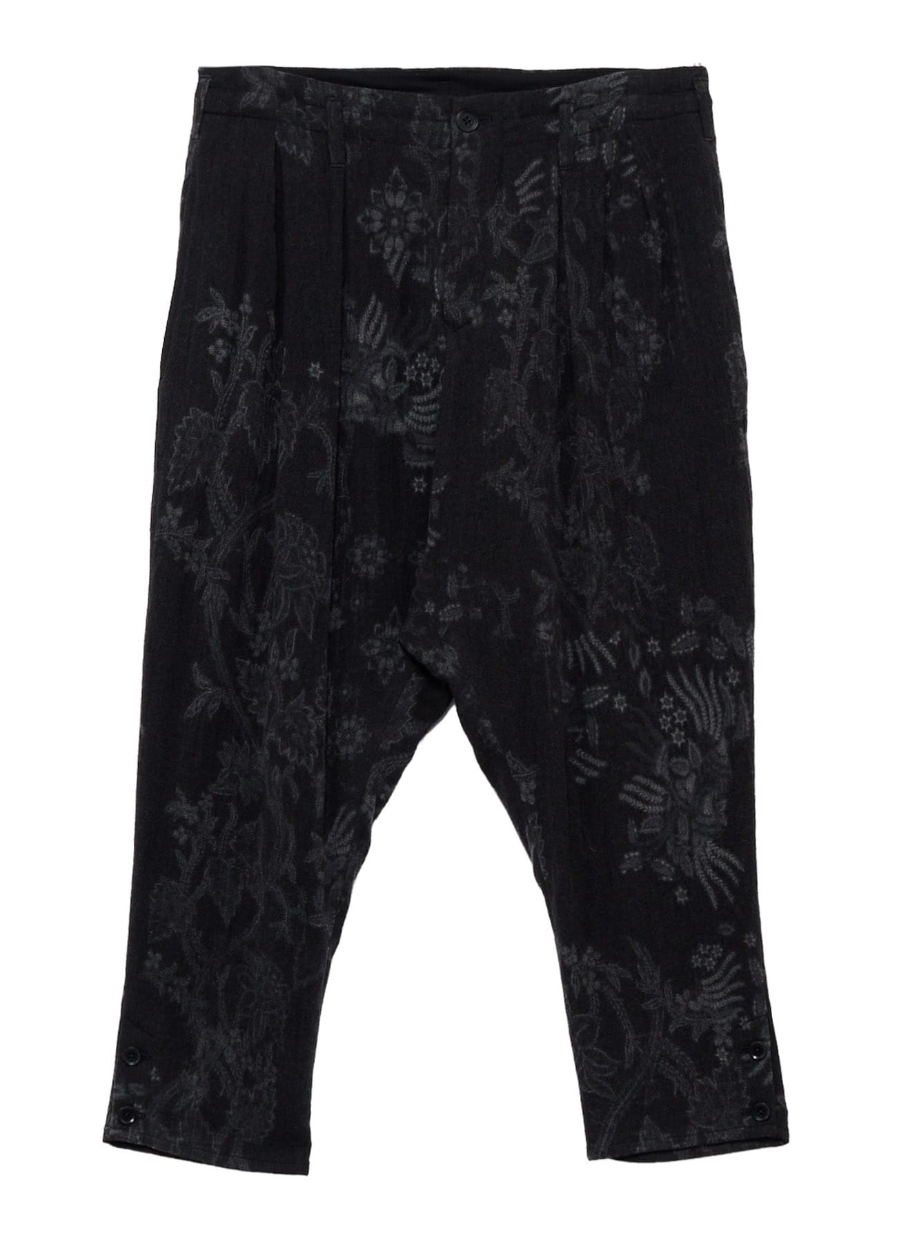 BATIK PATTERN TAPERED PANTS