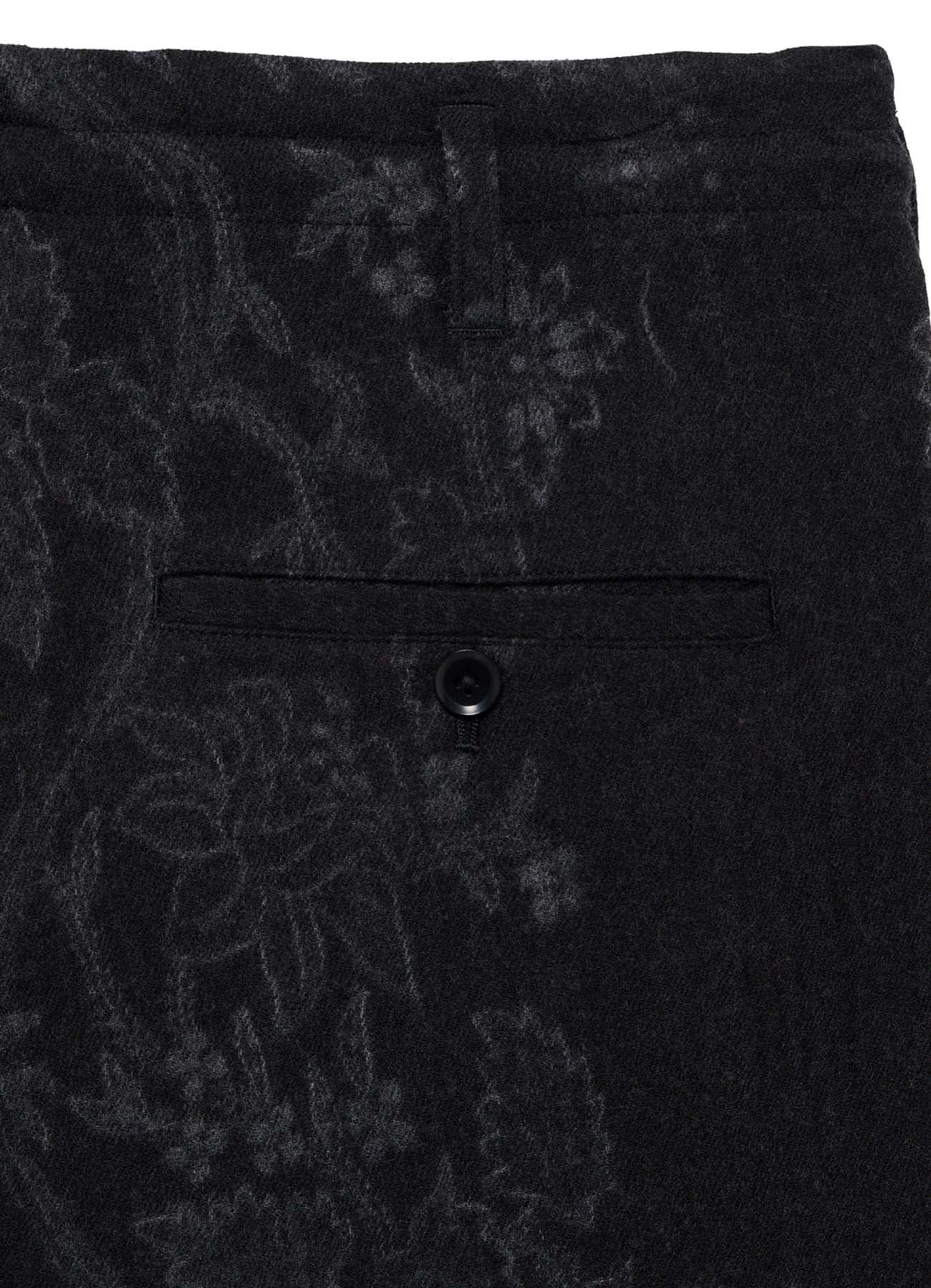BATIK PATTERN TAPERED PANTS