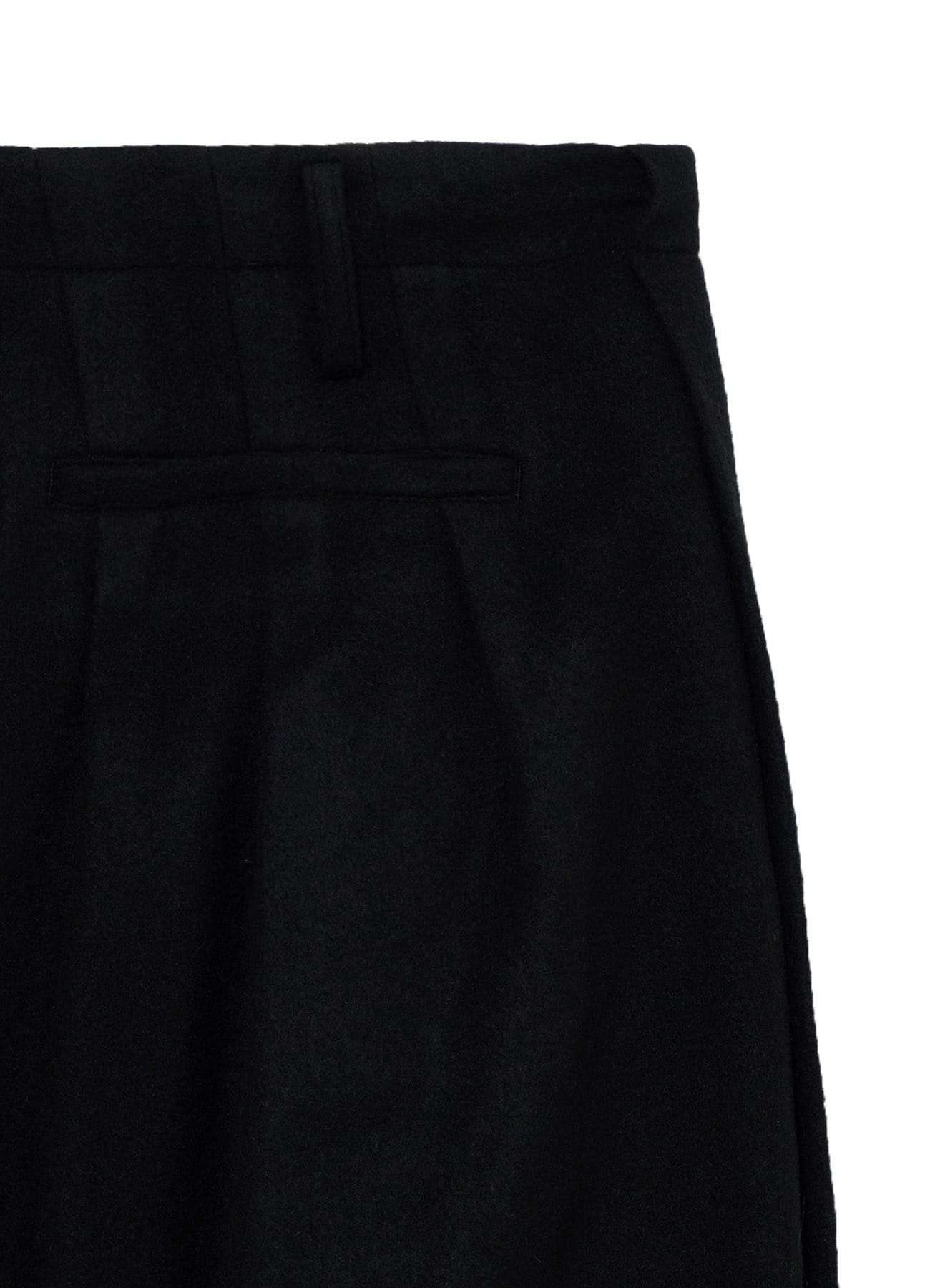 MELTON WOOL BALLOON PANTS