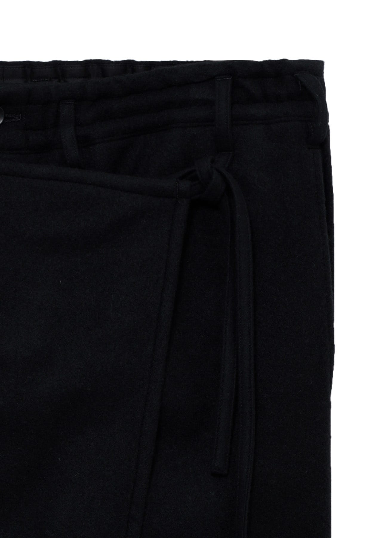 MELTON WOOL SKIRT PANTS