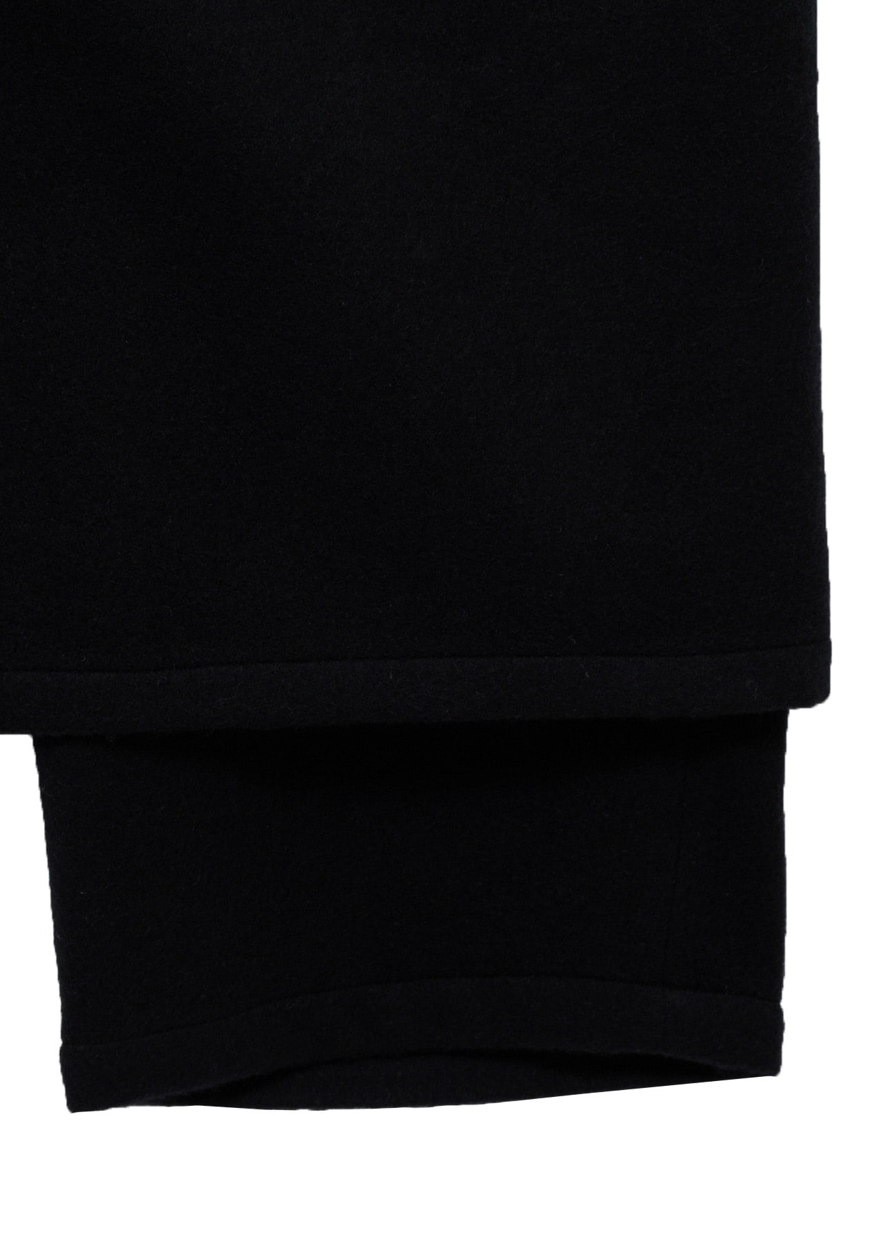 MELTON WOOL SKIRT PANTS