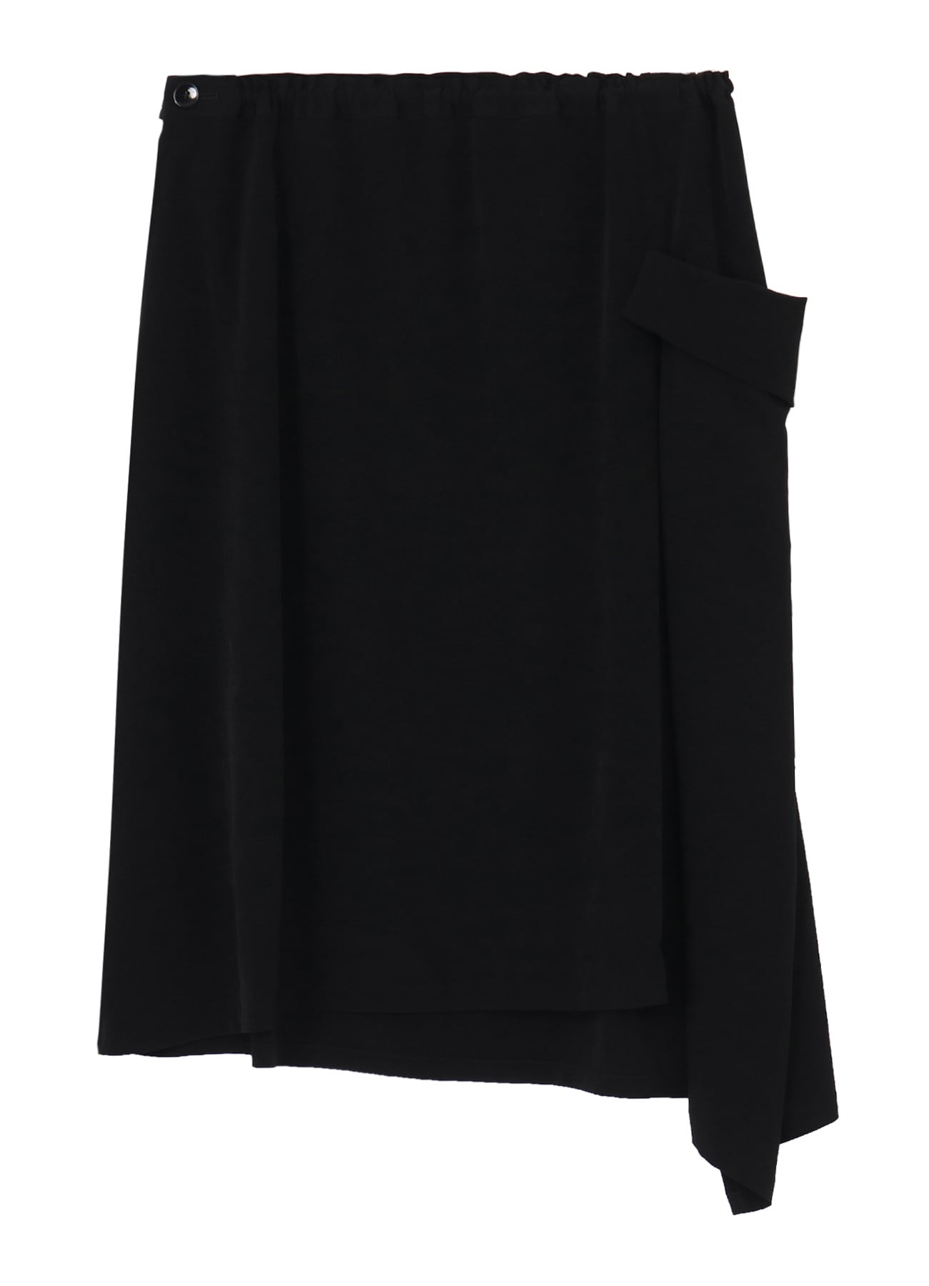 CREPE de CHINE LEFT DROP GATHER SKIRT