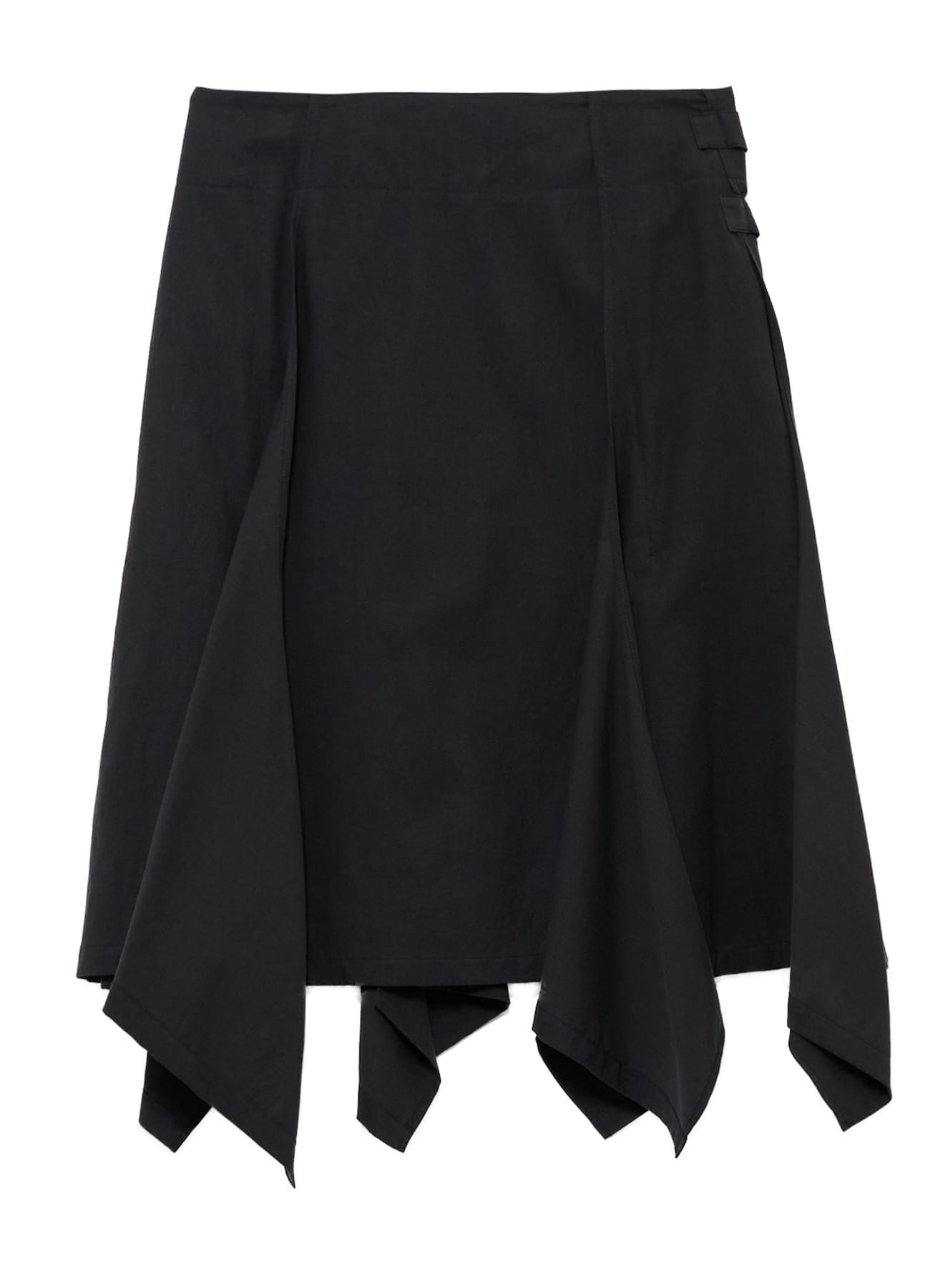 CELLULOSE COTTON BIO TWILL WRAP SKIRT