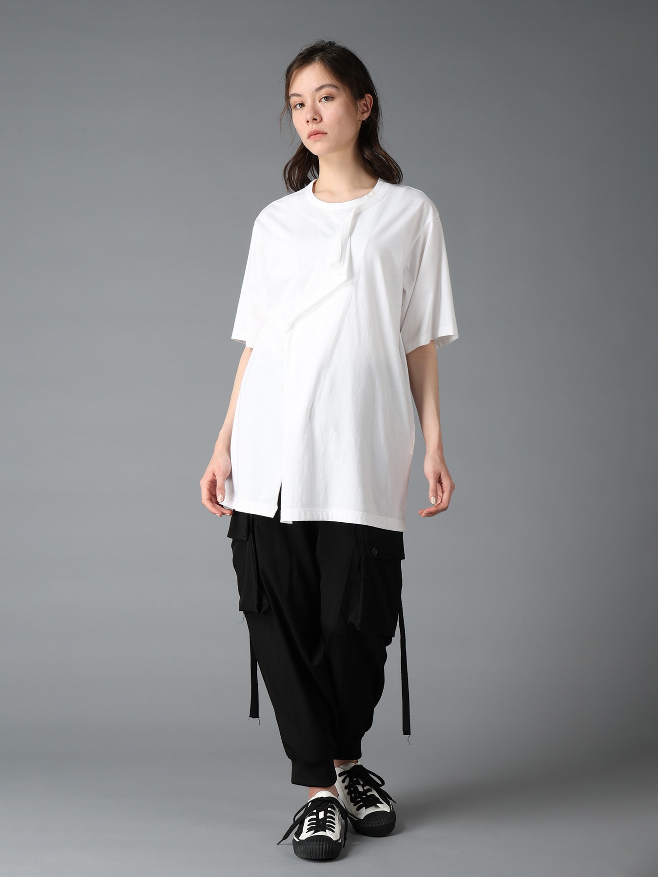 COTTON JERSEY LICKING SHORT SLEEVED T