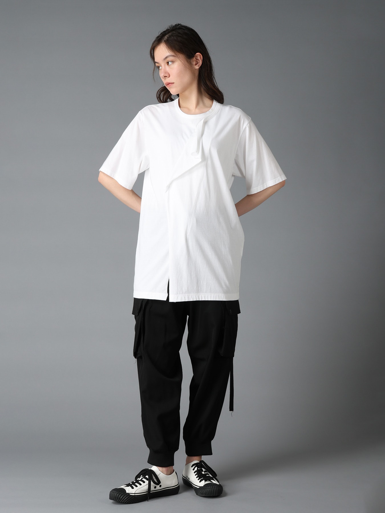COTTON JERSEY LICKING SHORT SLEEVED T