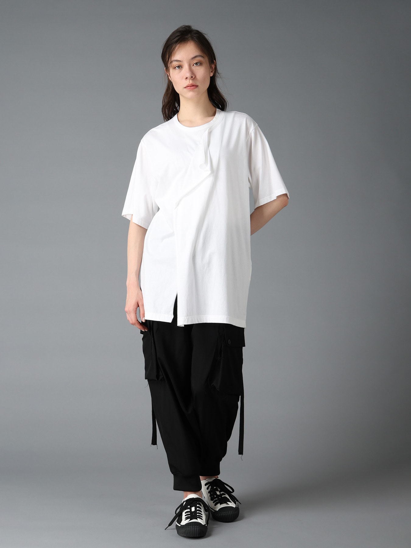 COTTON JERSEY LICKING SHORT SLEEVED T