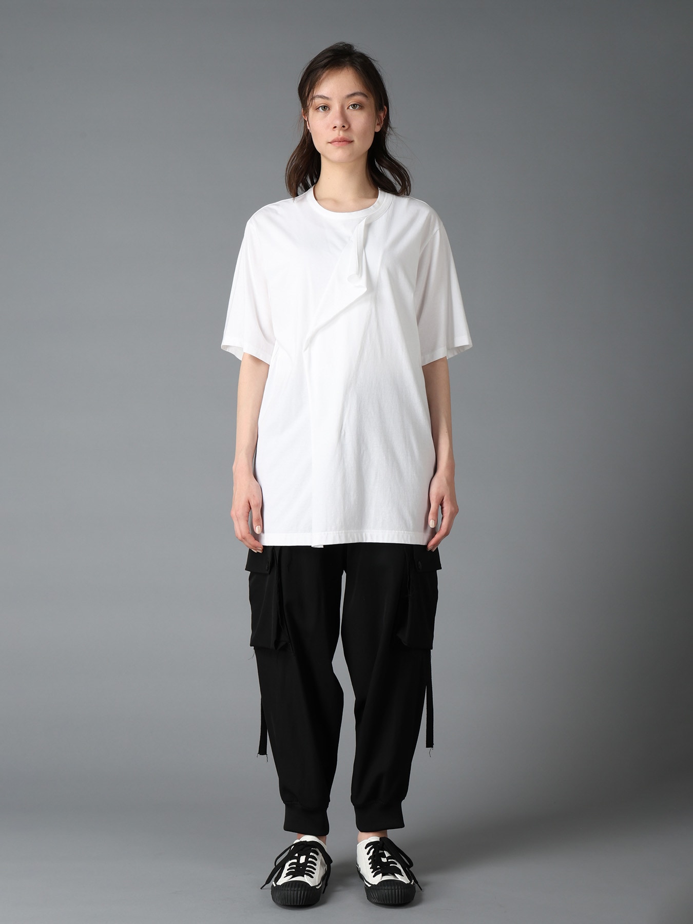 COTTON JERSEY LICKING SHORT SLEEVED T