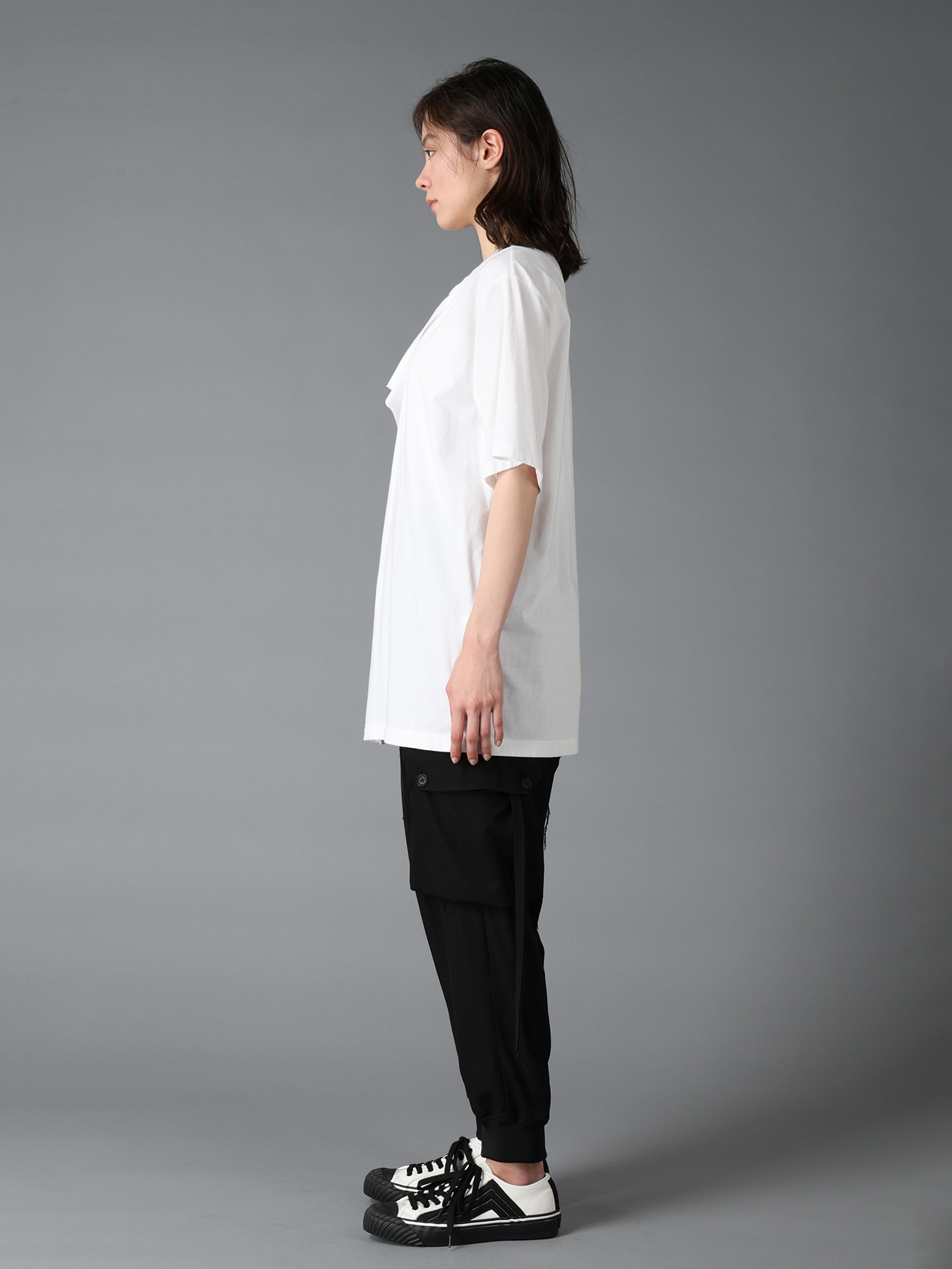 COTTON JERSEY LICKING SHORT SLEEVED T