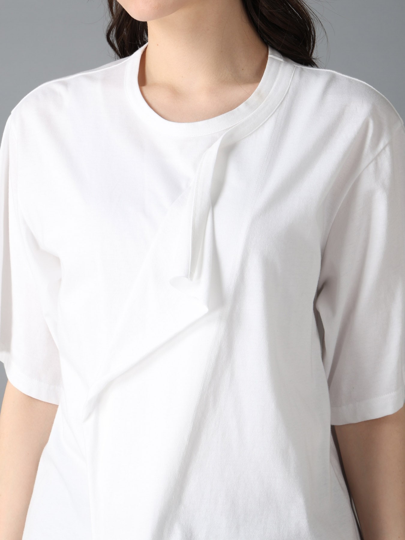 COTTON JERSEY LICKING SHORT SLEEVED T