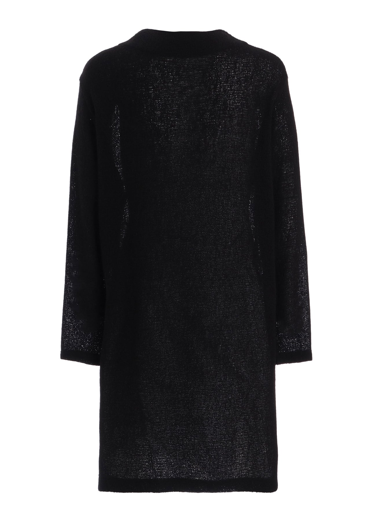 SPIDER WEB KNIT V-NECK LONG CARDIGAN