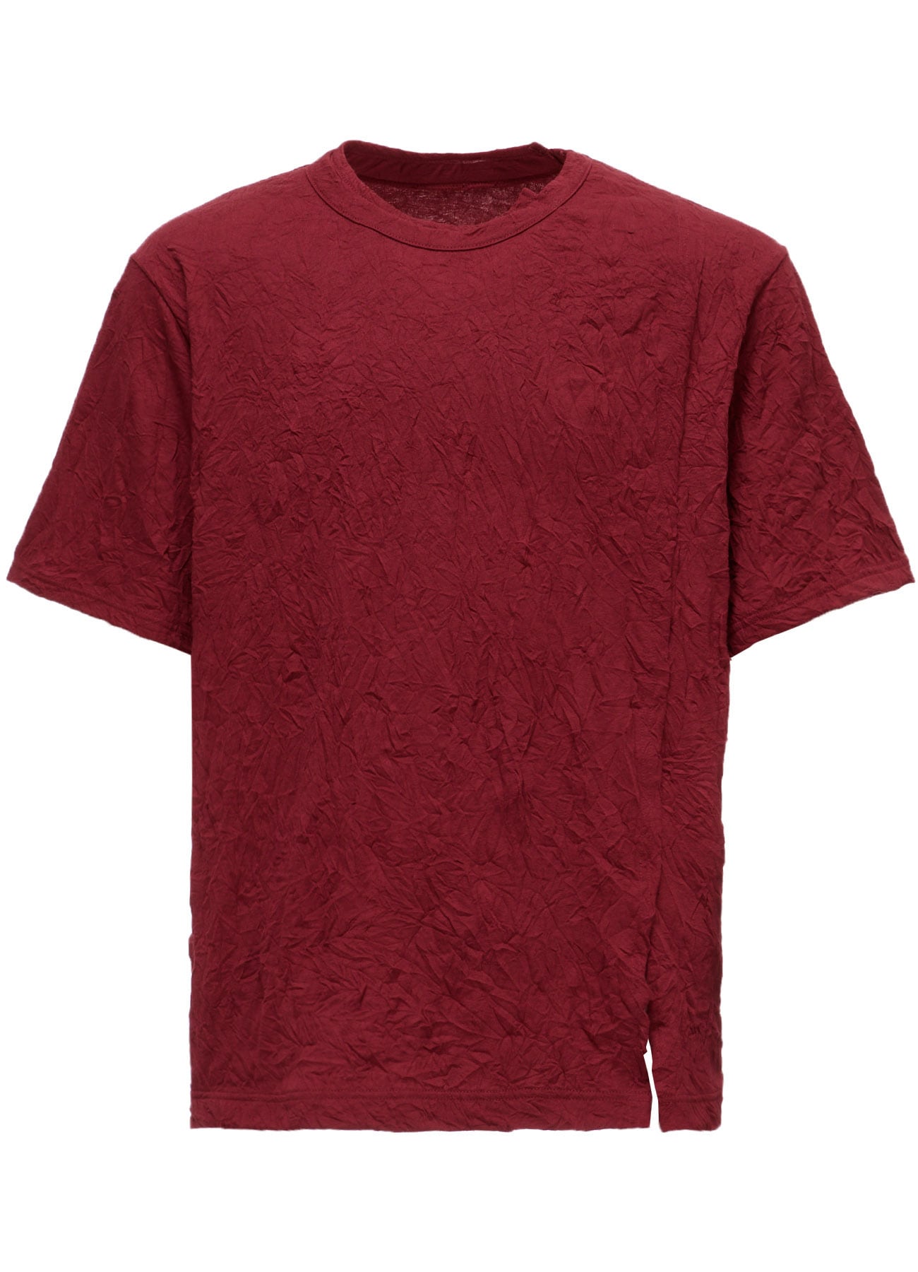 CATCH WASHER WRINKLE JERSEY MIX SHORT SLEEVED T