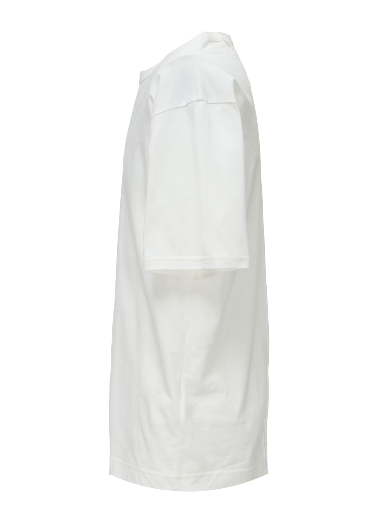 COTTON JERSEY CUT-OFF SHORT SLEEVED T