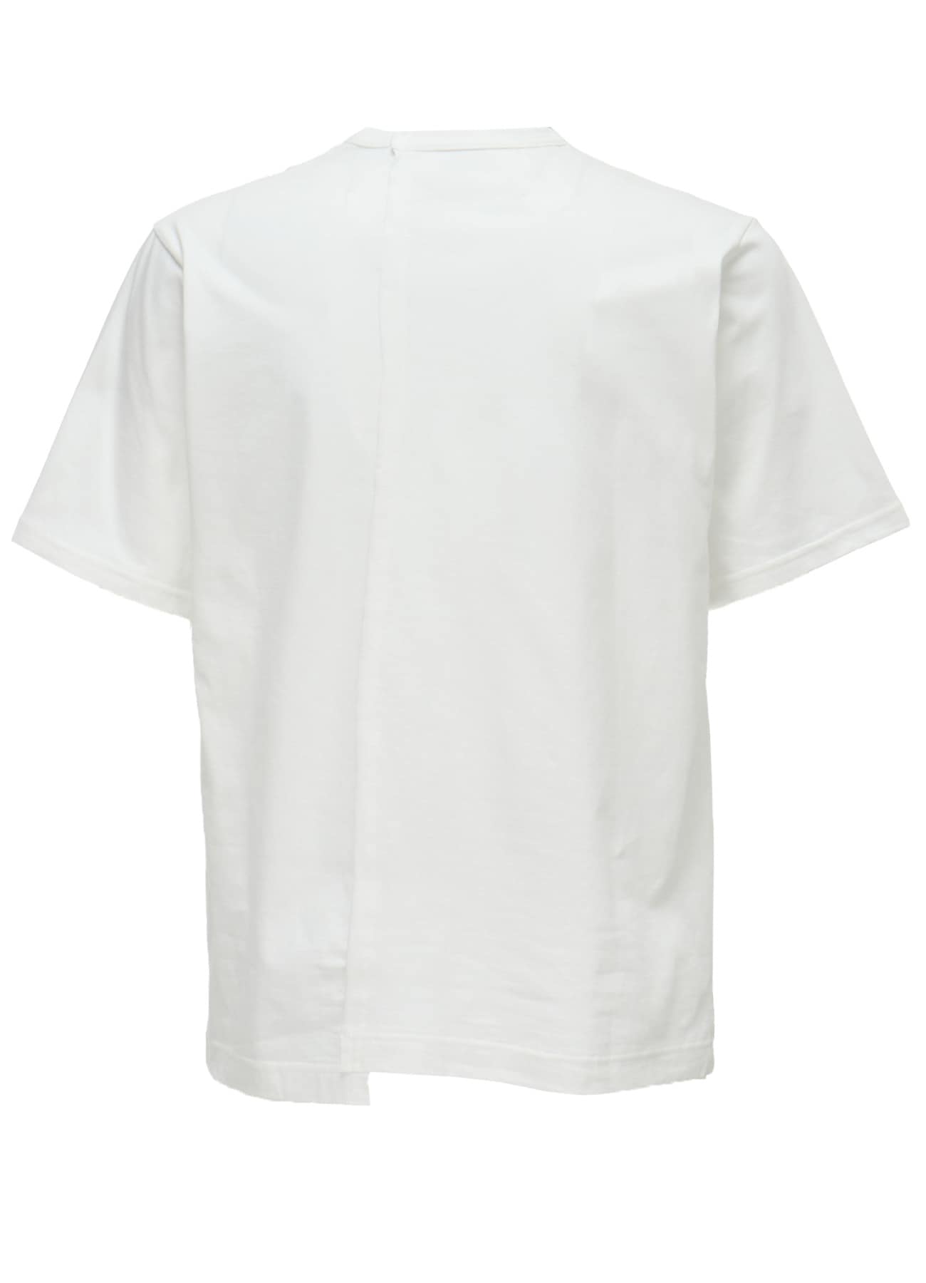 COTTON JERSEY CUT-OFF SHORT SLEEVED T