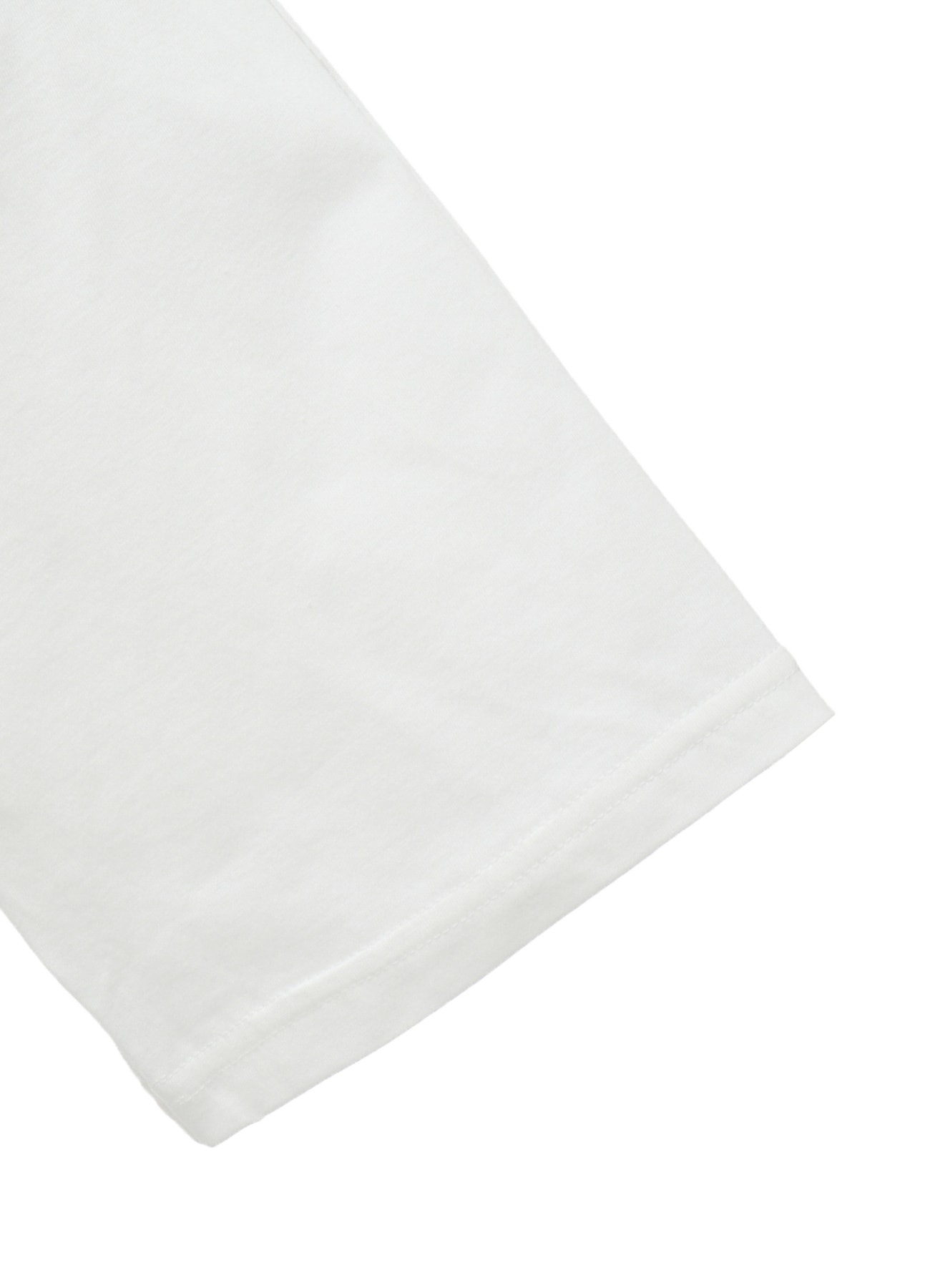 COTTON JERSEY CUT-OFF SHORT SLEEVED T