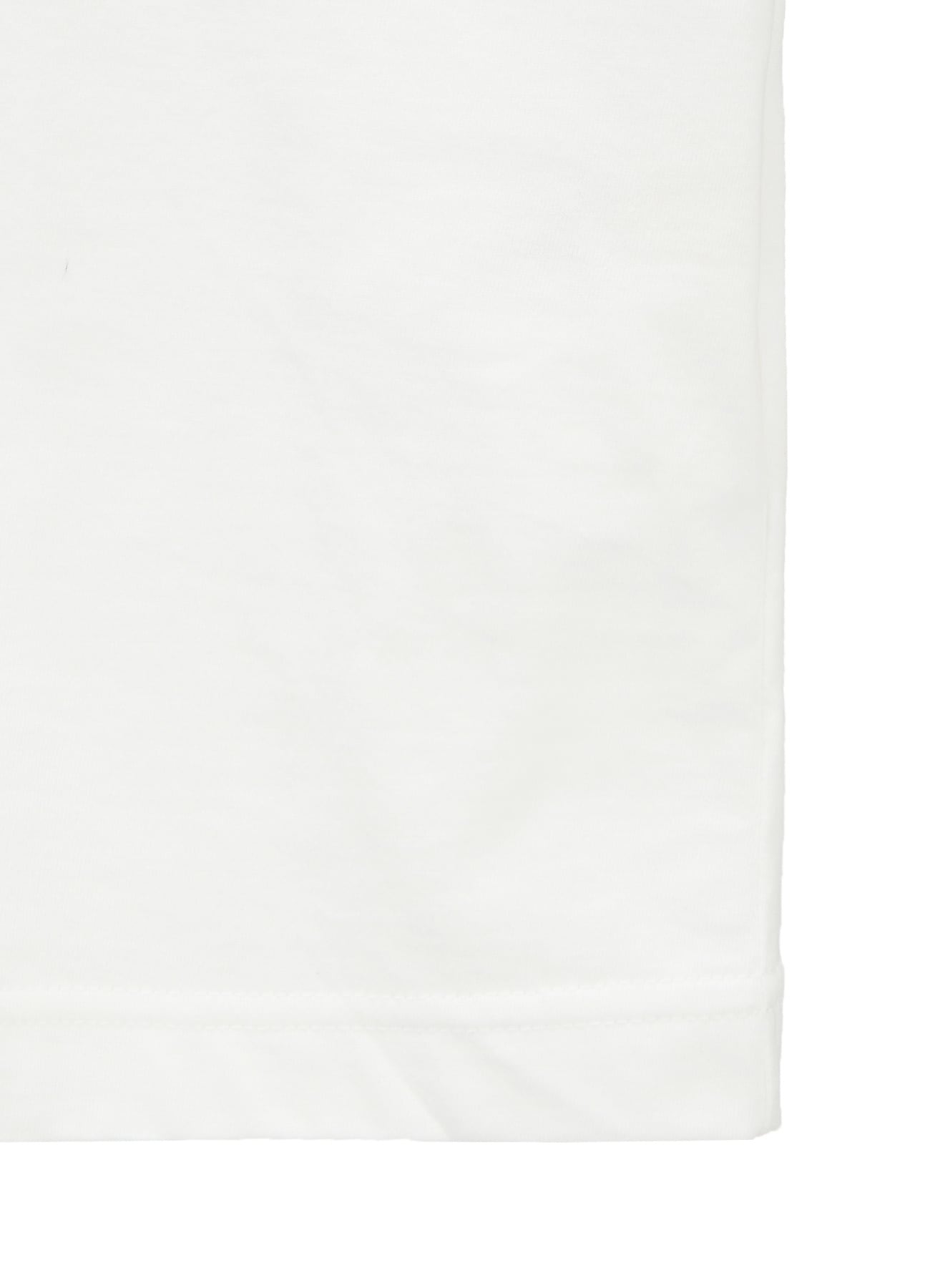 COTTON JERSEY CUT-OFF SHORT SLEEVED T