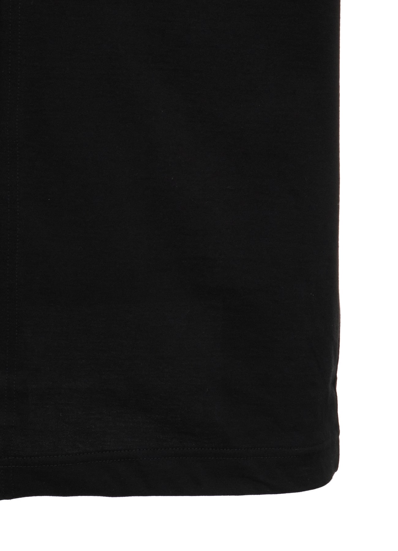 COTTON JERSEY CUT-OFF SHORT SLEEVED T