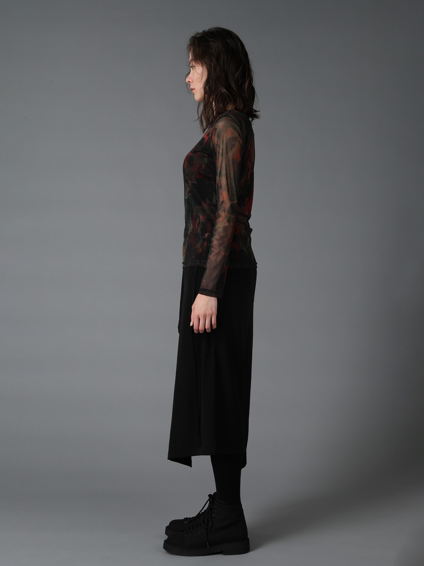 SHADOW FLORAL SOFT TULLE