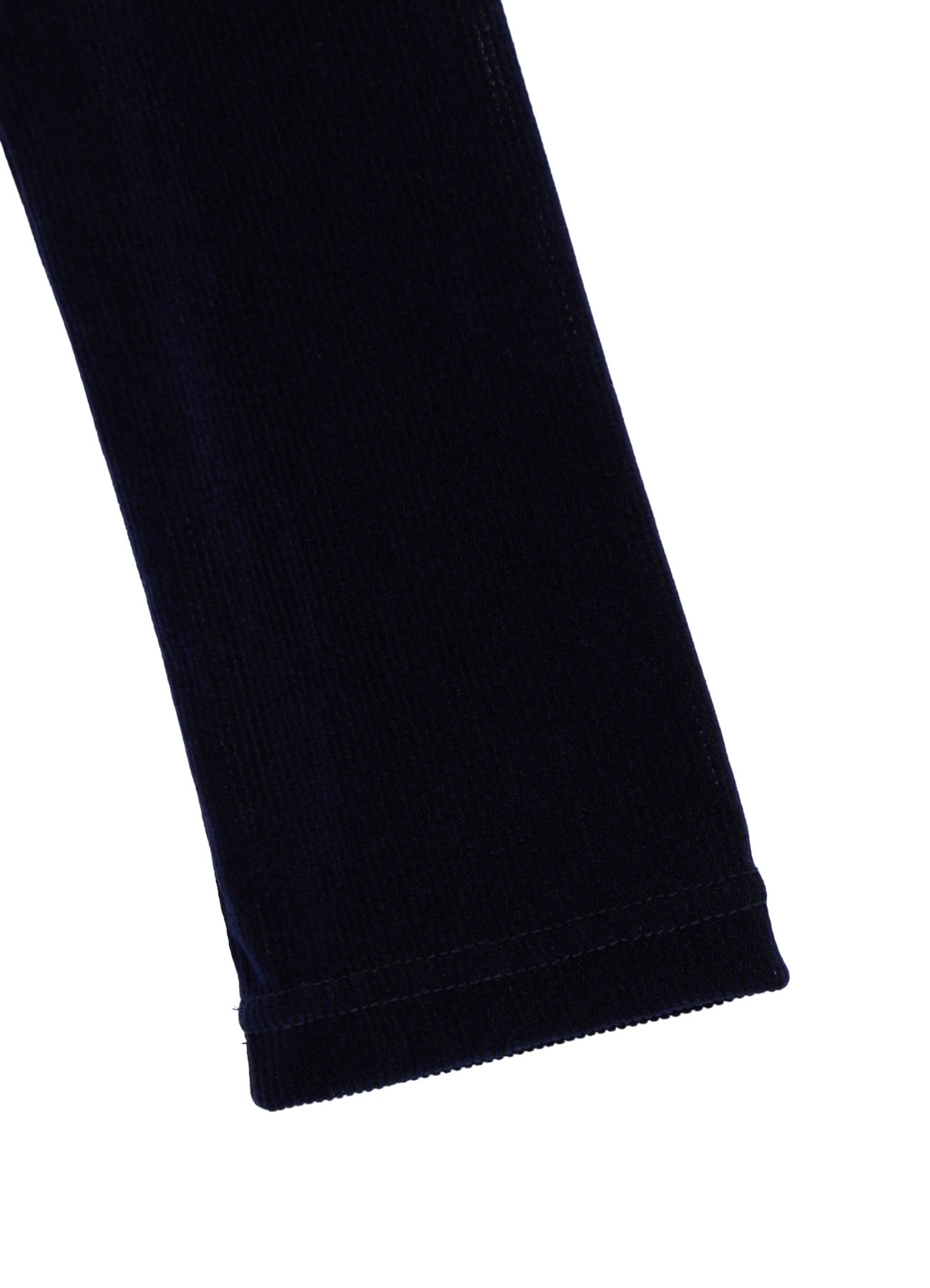 FLOCKED STRIPE HIGH-NECK TULLE