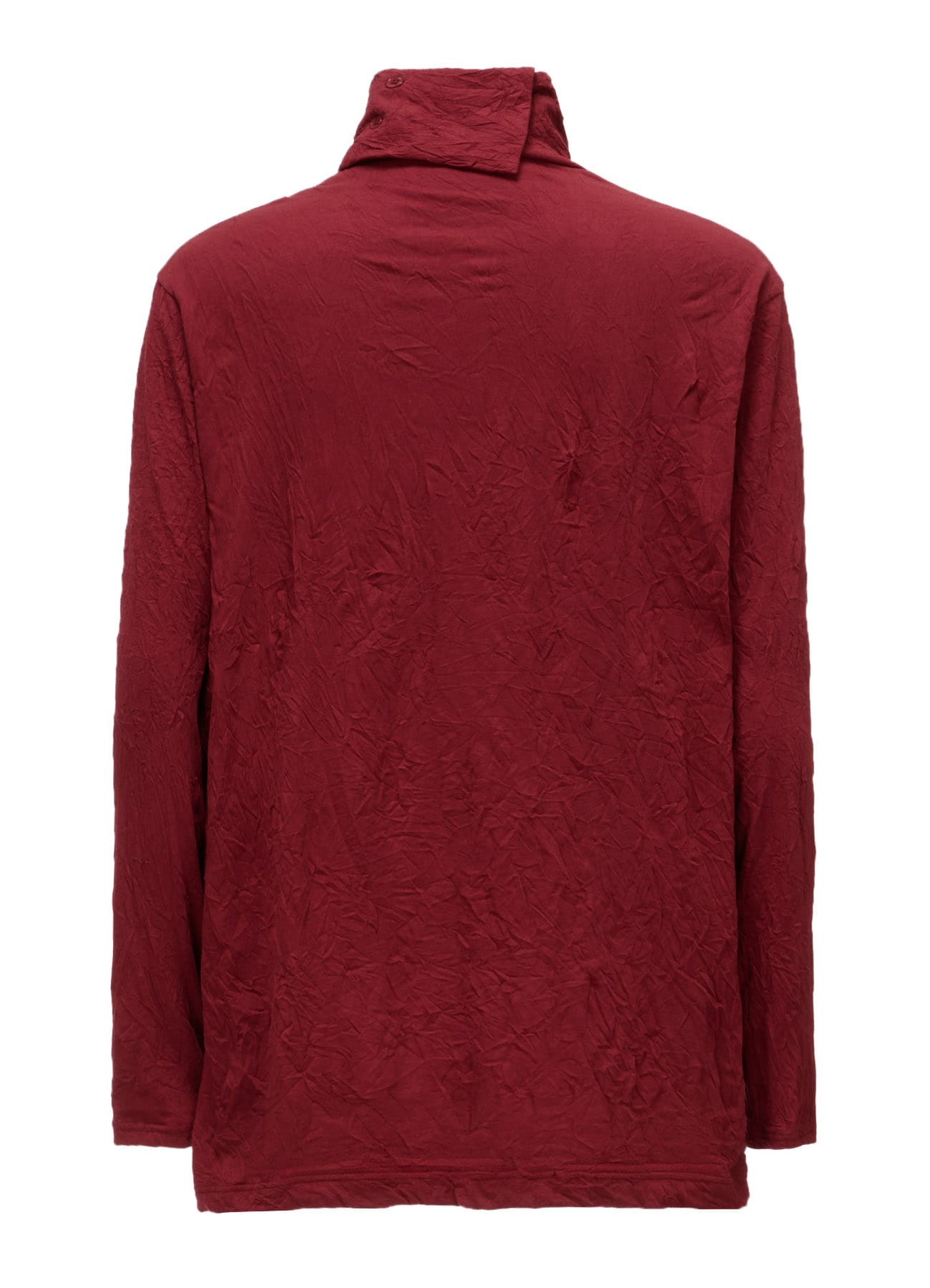 CATCH WASHER WRINKLE JERSEY TURTLENECK LONG SLEEVED T-SHIRT