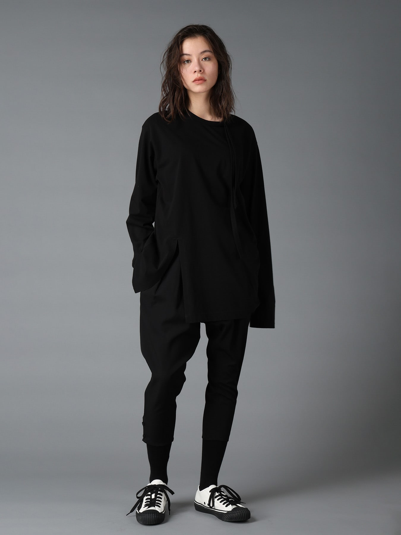 COTTON JERSEY LONG SLEEVED T