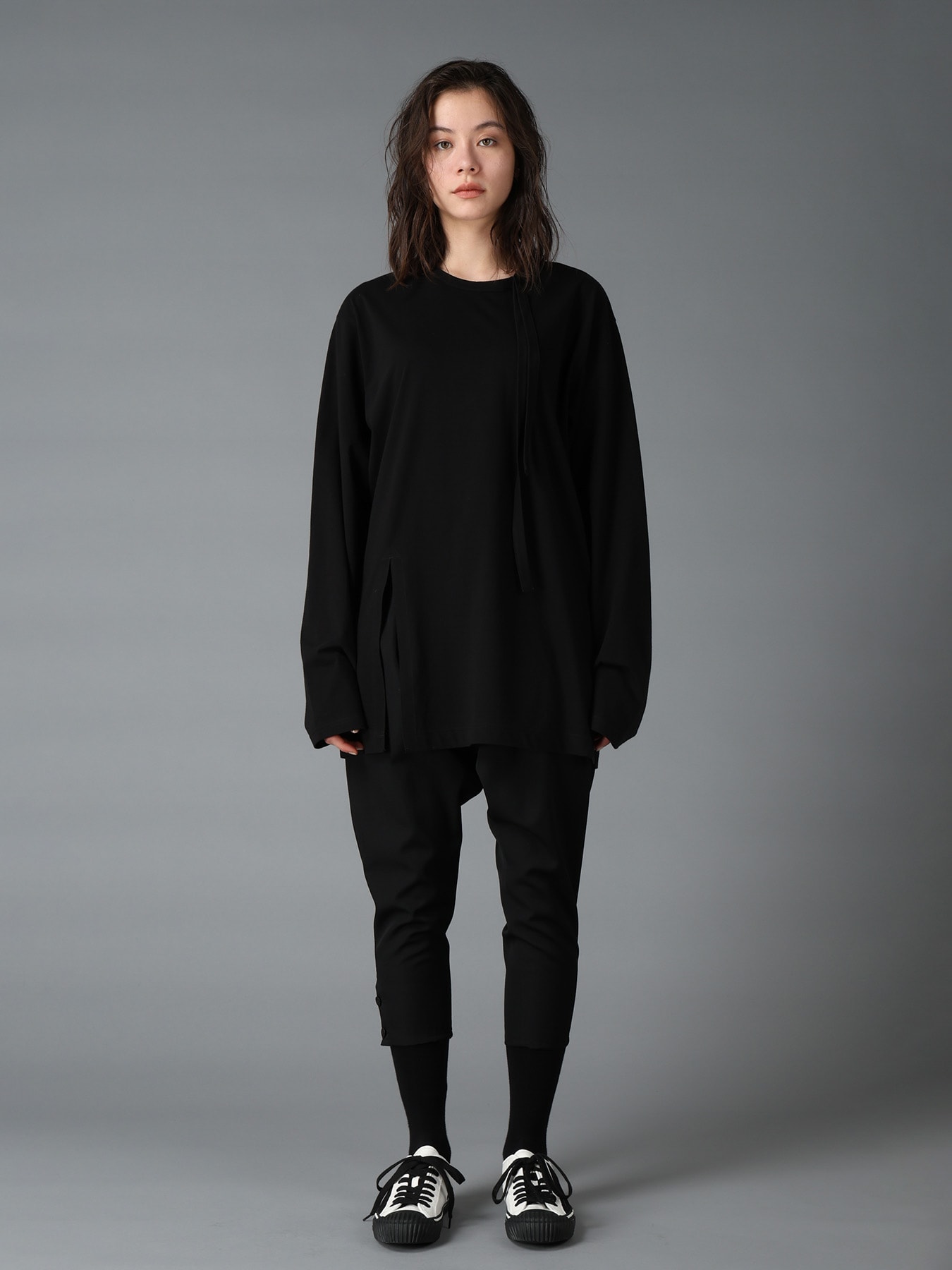 COTTON JERSEY LONG SLEEVED T