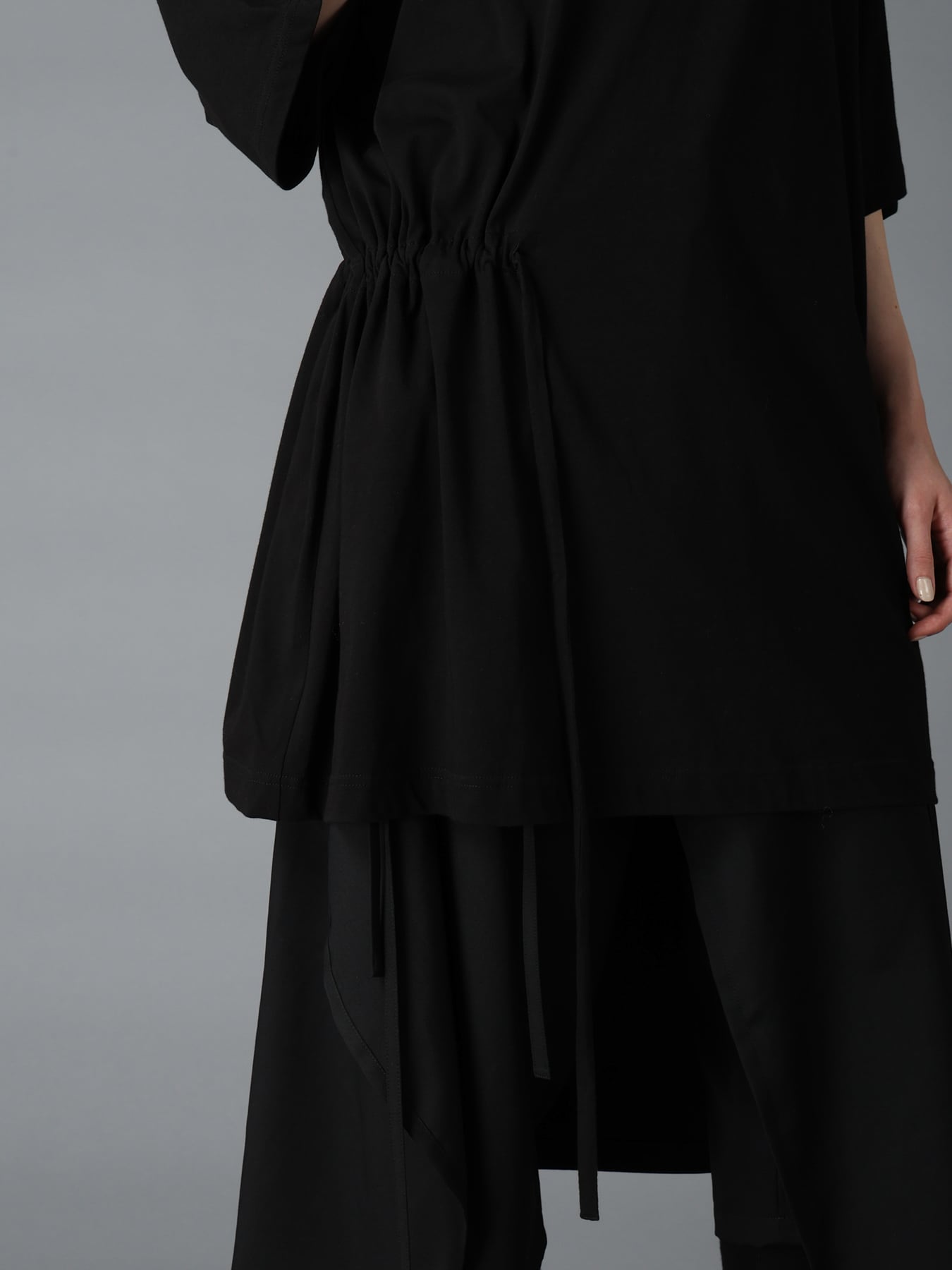 ULTIMA JERSEY SIDE GATHERED T