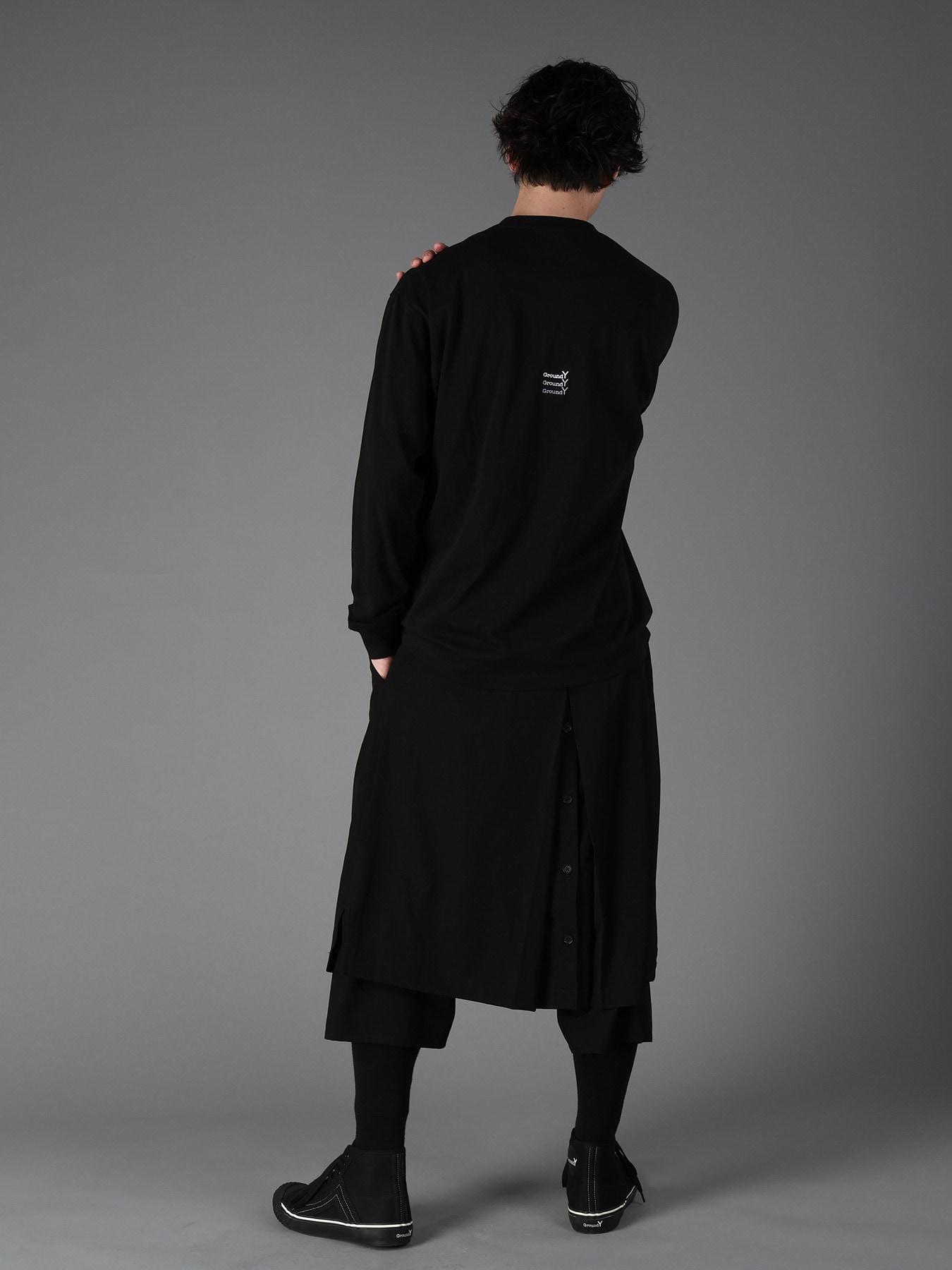 Ground Y × NEW ERA LONG SLEEVE T