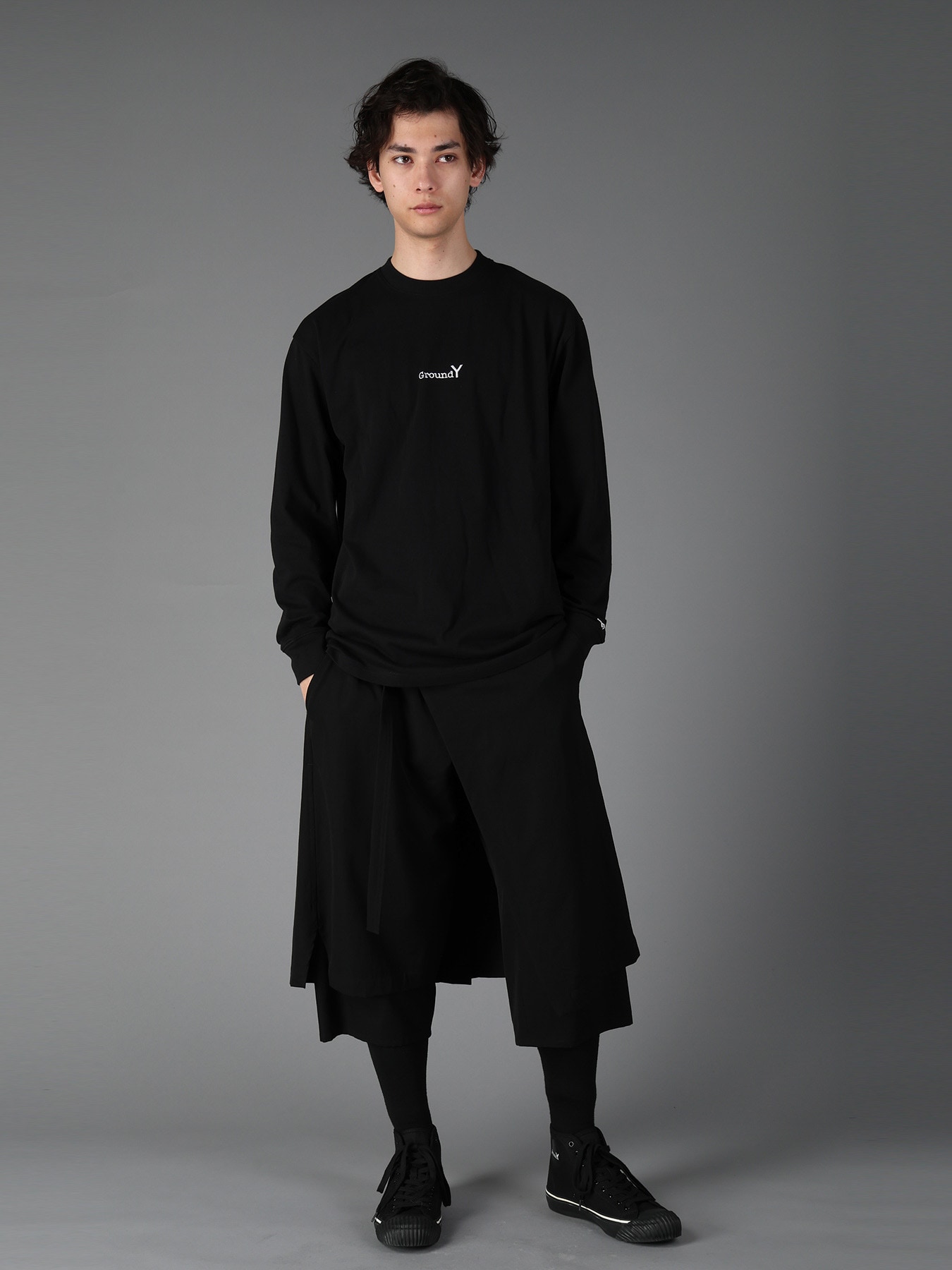 Ground Y × NEW ERA LONG SLEEVE T