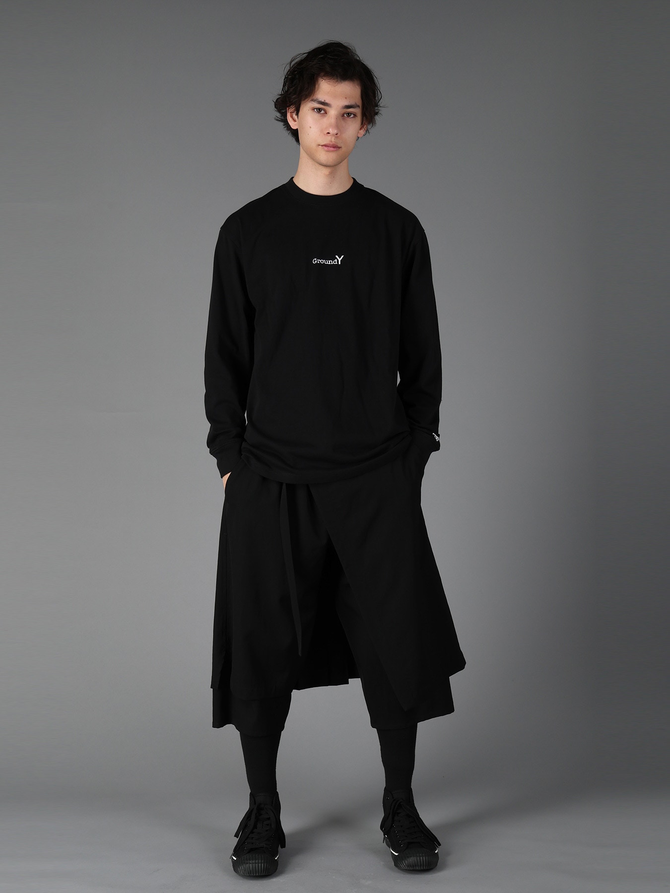 Ground Y × NEW ERA LONG SLEEVE T