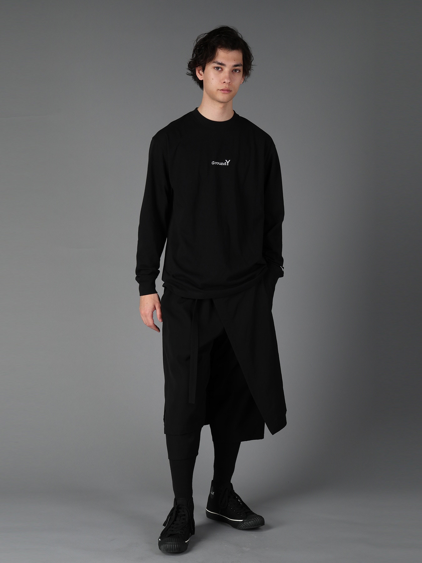 Ground Y × NEW ERA LONG SLEEVE T
