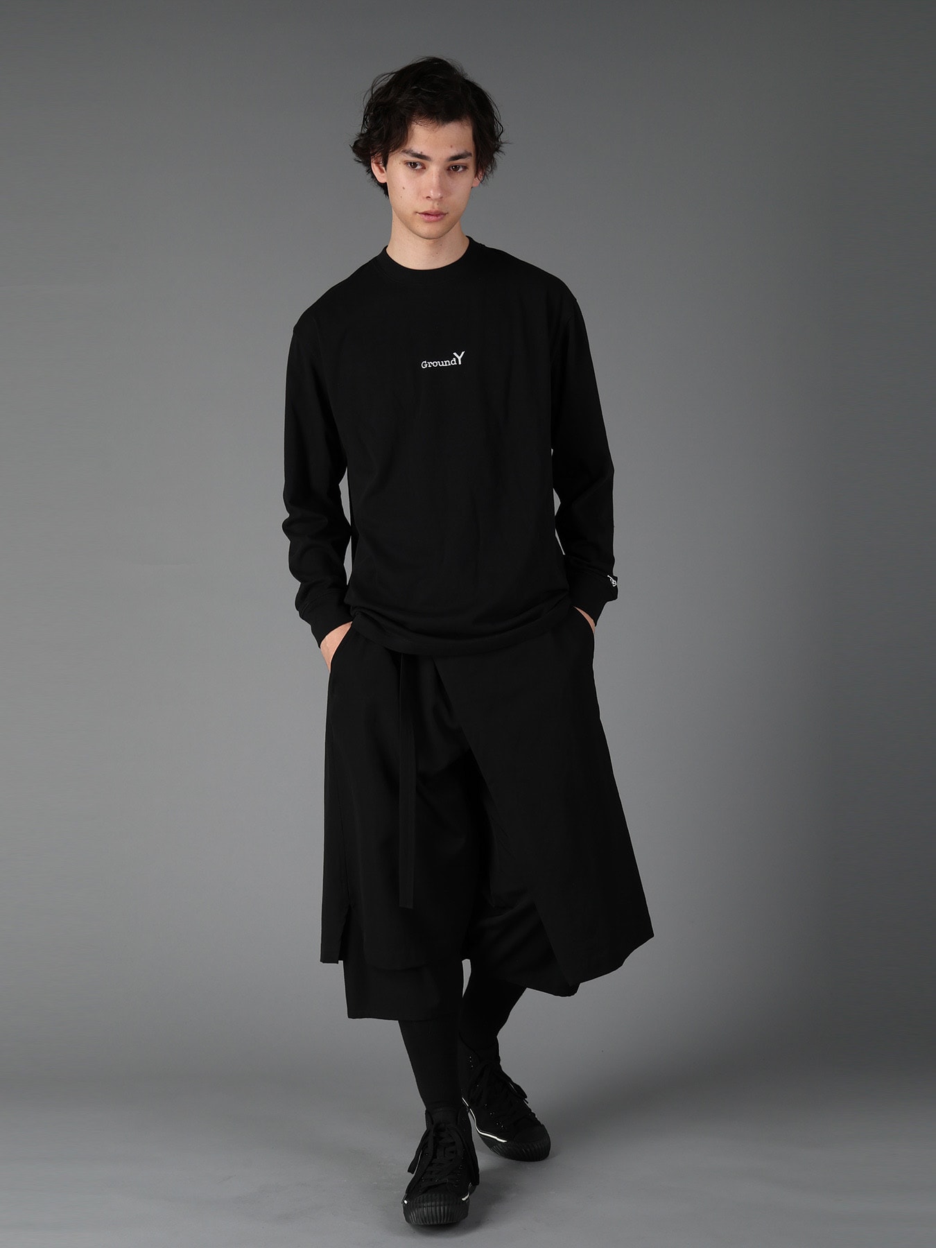 Ground Y × NEW ERA LONG SLEEVE T