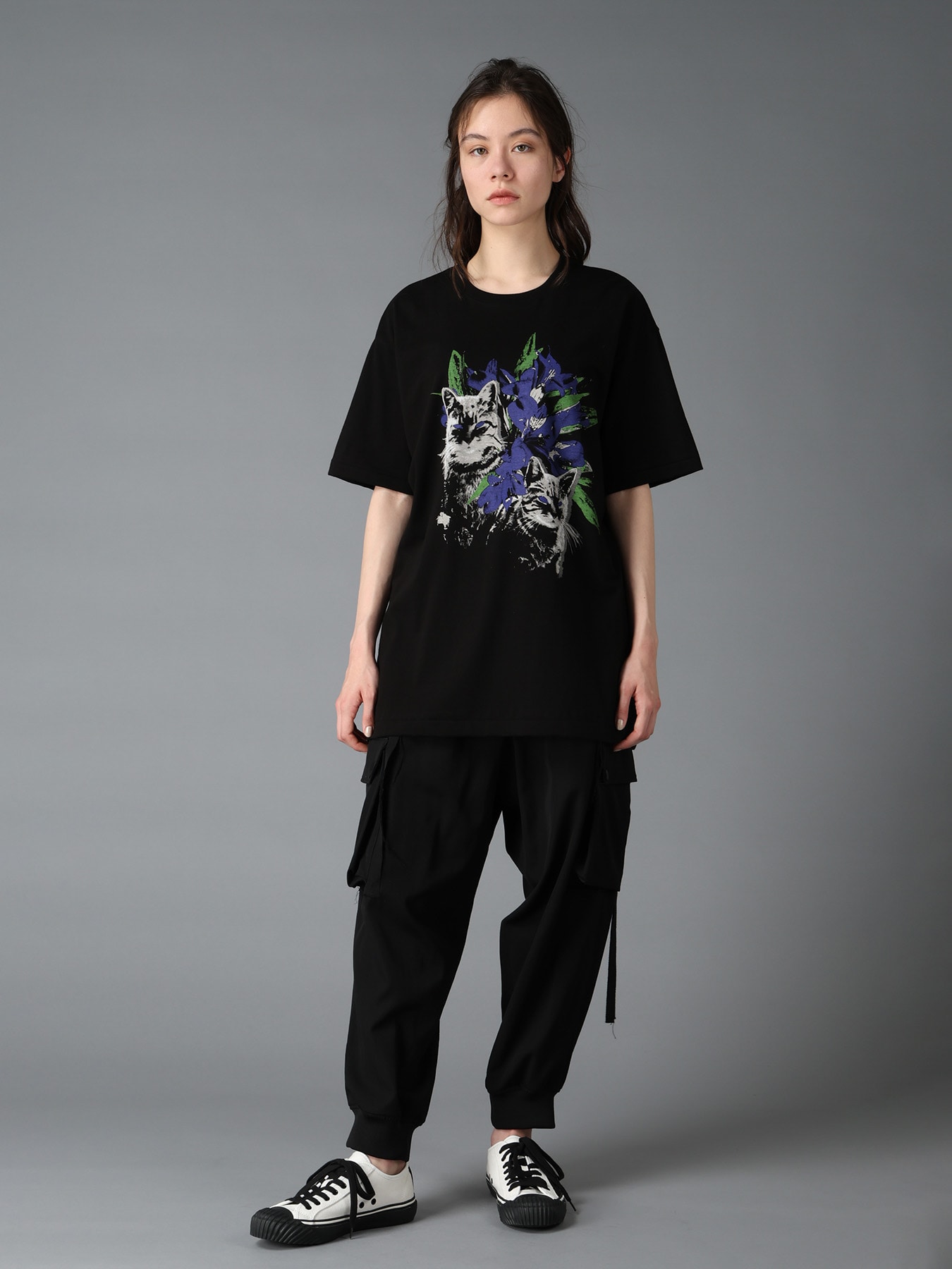 JERSEY CAT AND EDELWEISS T-SHIRT