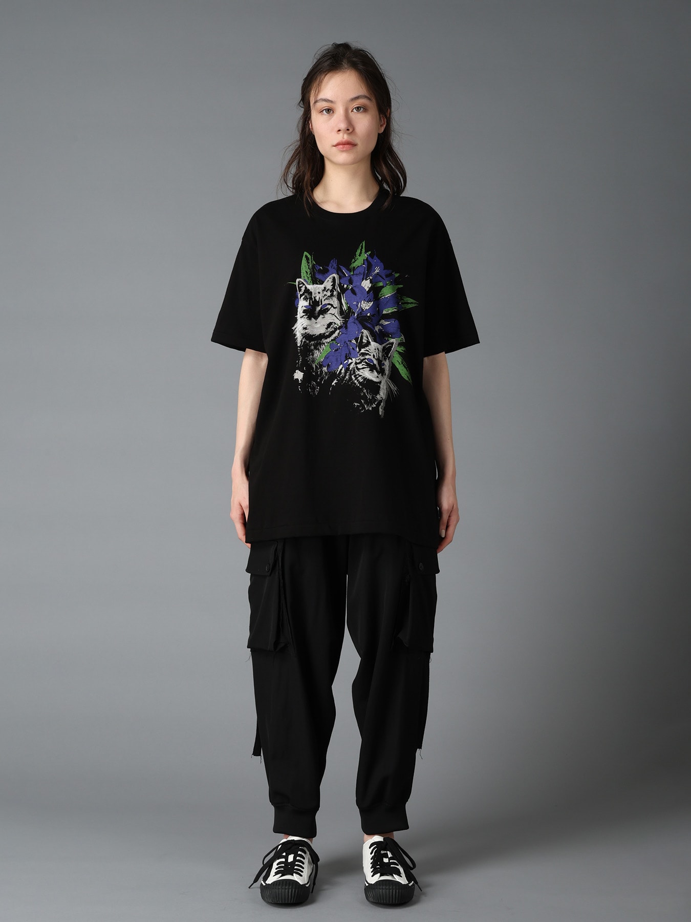 JERSEY CAT AND EDELWEISS T-SHIRT