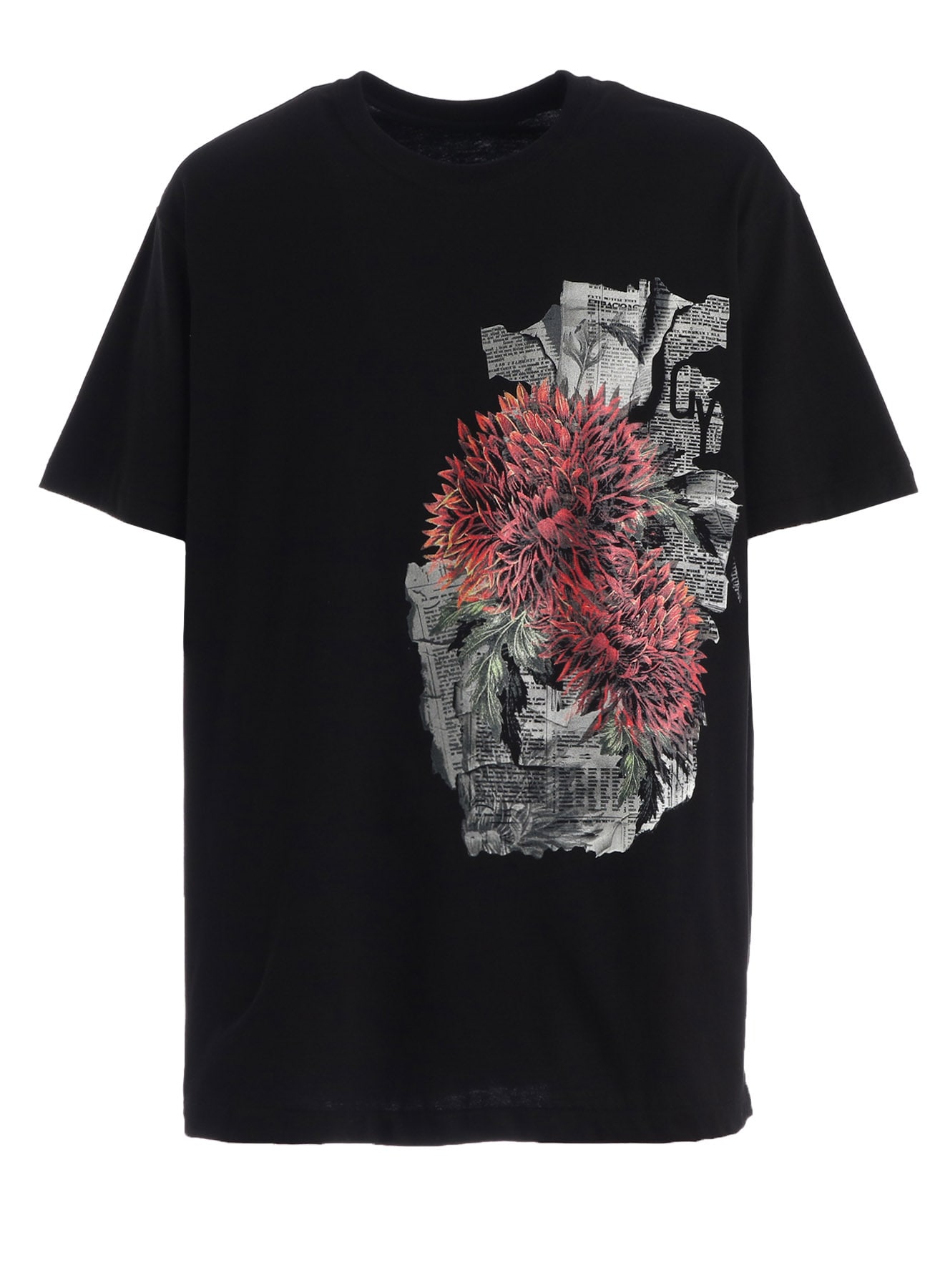 JERSEY RED DAHLIA T-SHIRT
