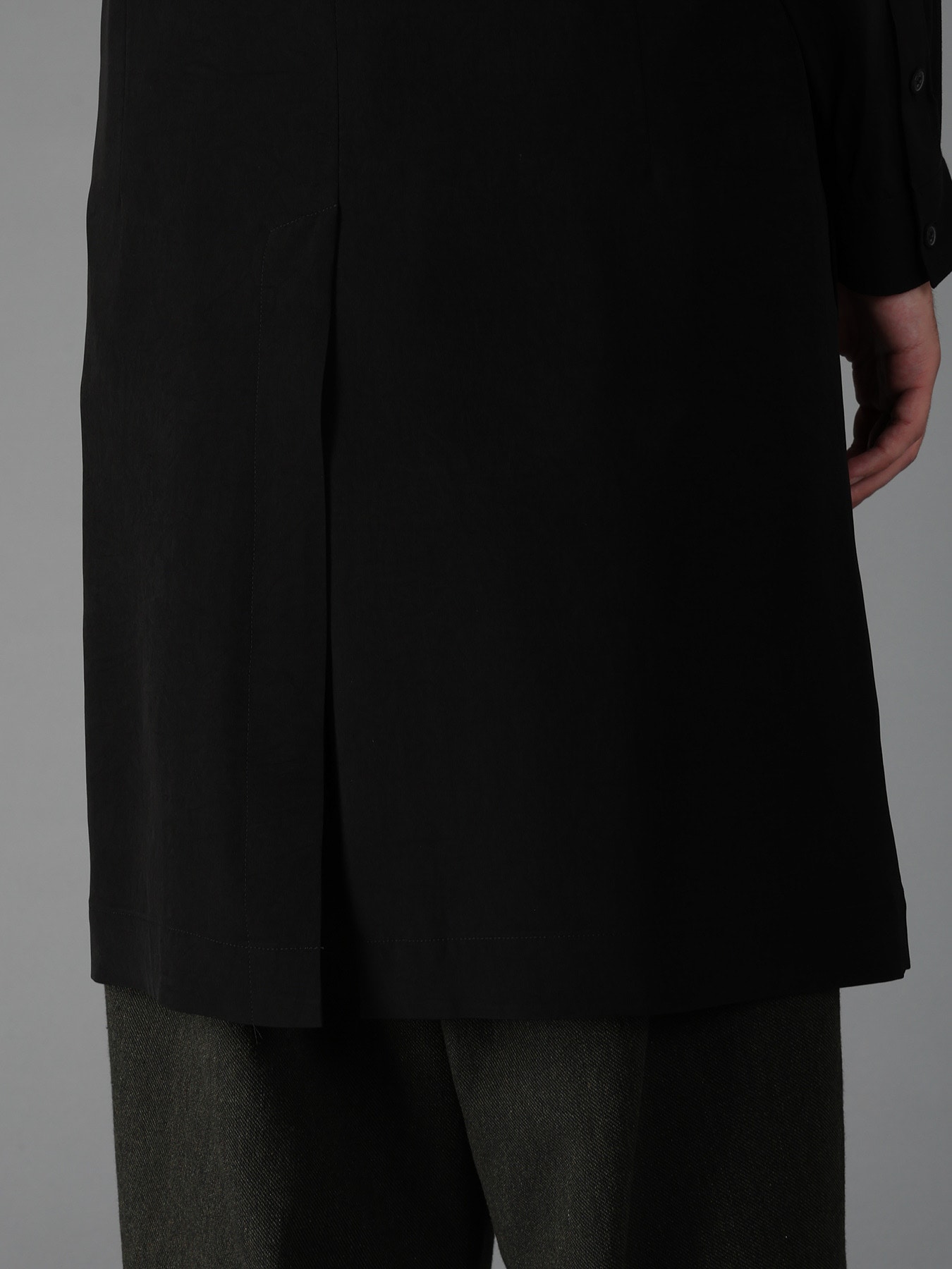 CREPE de CHINE SINGLE LONG VEST