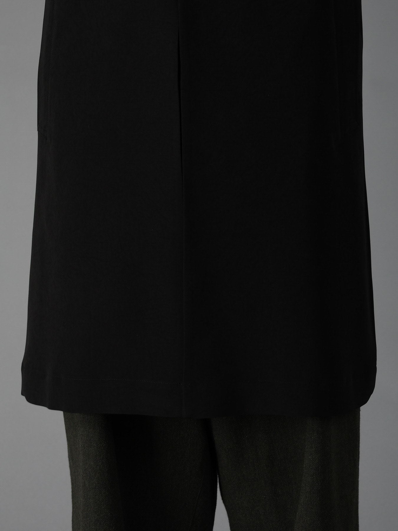 CREPE de CHINE SINGLE LONG VEST