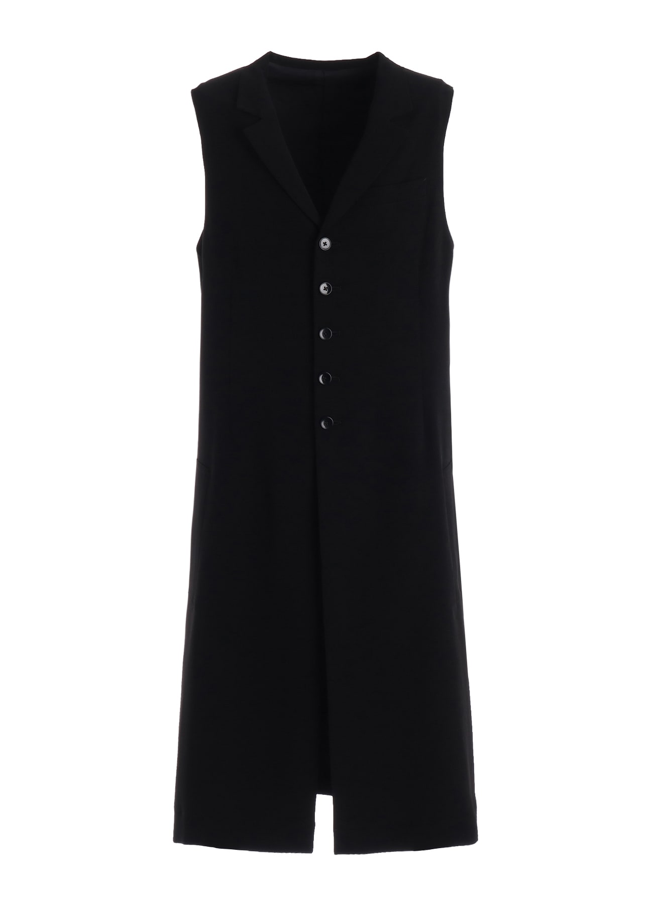CREPE de CHINE SINGLE LONG VEST